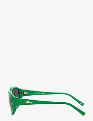 Le Specs - AVENGER - d-shaped - parakeet green w/ smoke mono lens - 2