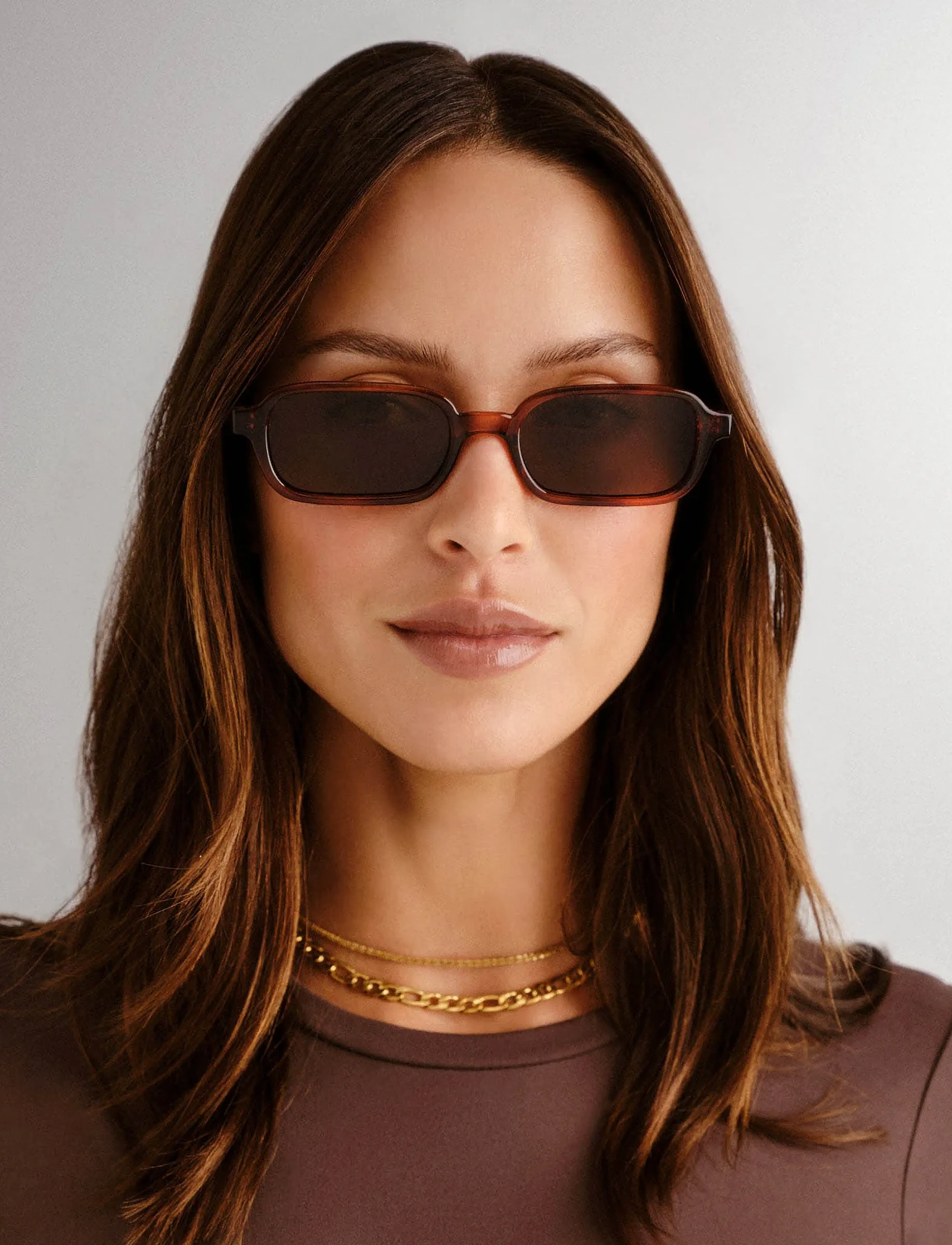 Le Specs PILFERER - Urlaubsfavoriten - TOFFEE TORT W/ BROWN MONO LENS / brown