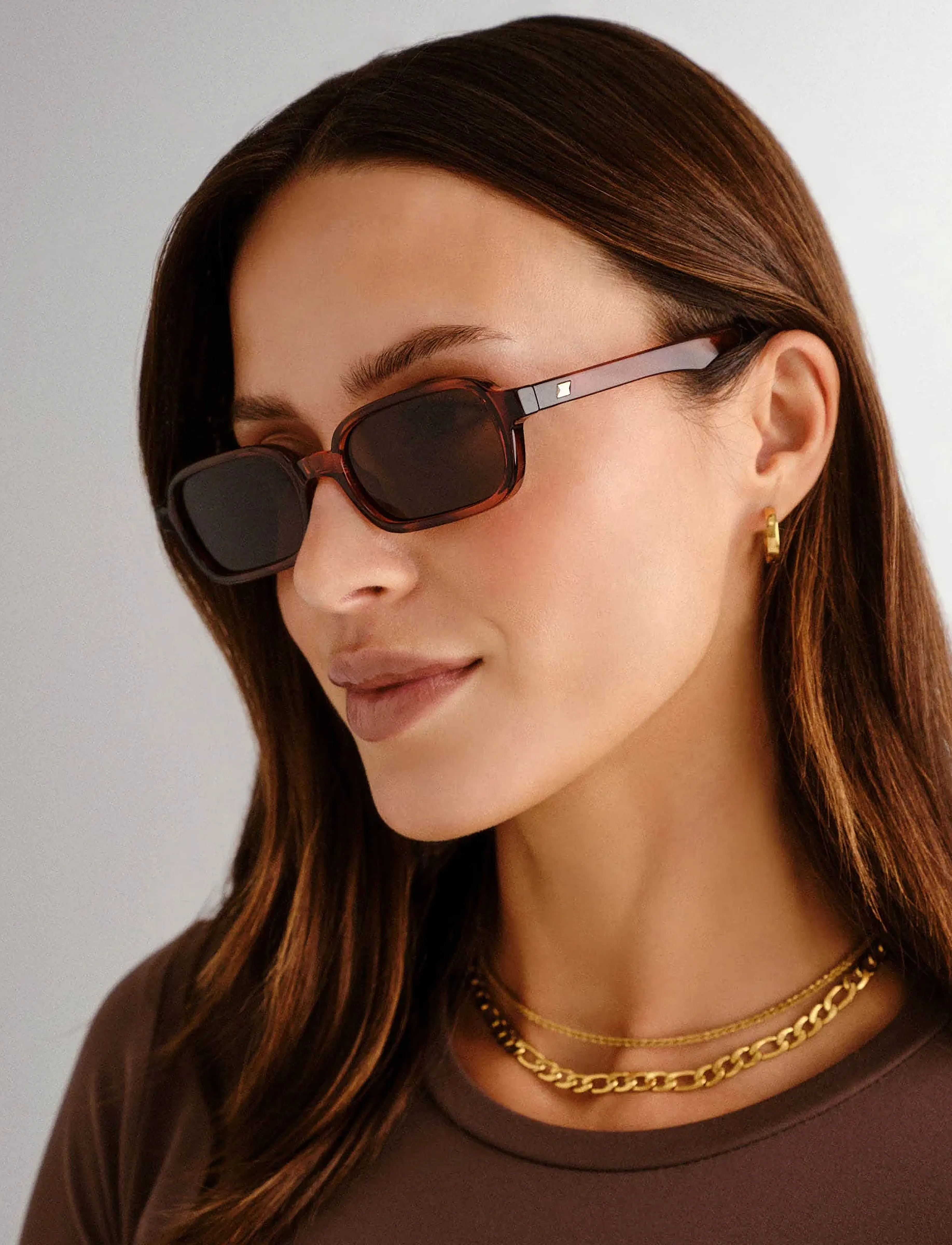 Le Specs - PILFERER - d formas - toffee tort w/ brown mono lens - 4