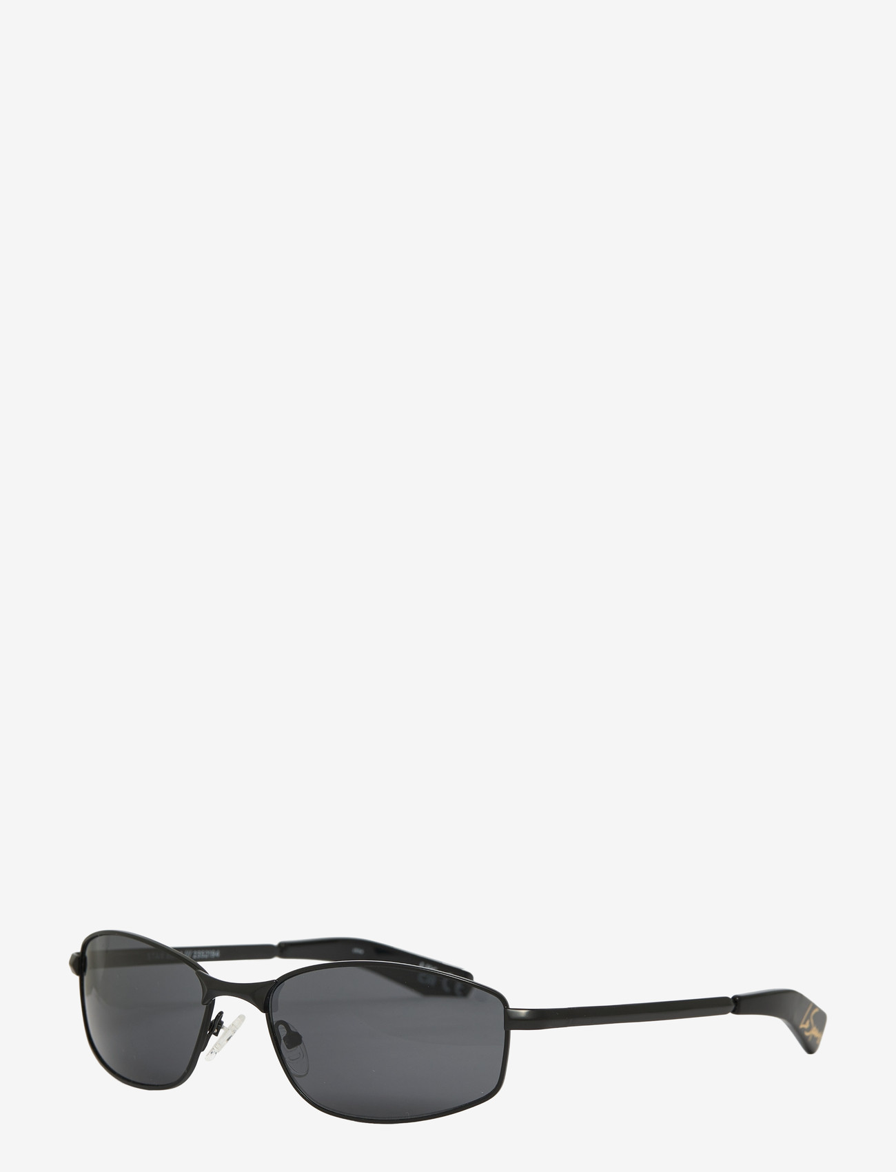 Le Specs - STAR BEAM - firkantede solbriller - matte black w/ smoke mono lens - 2