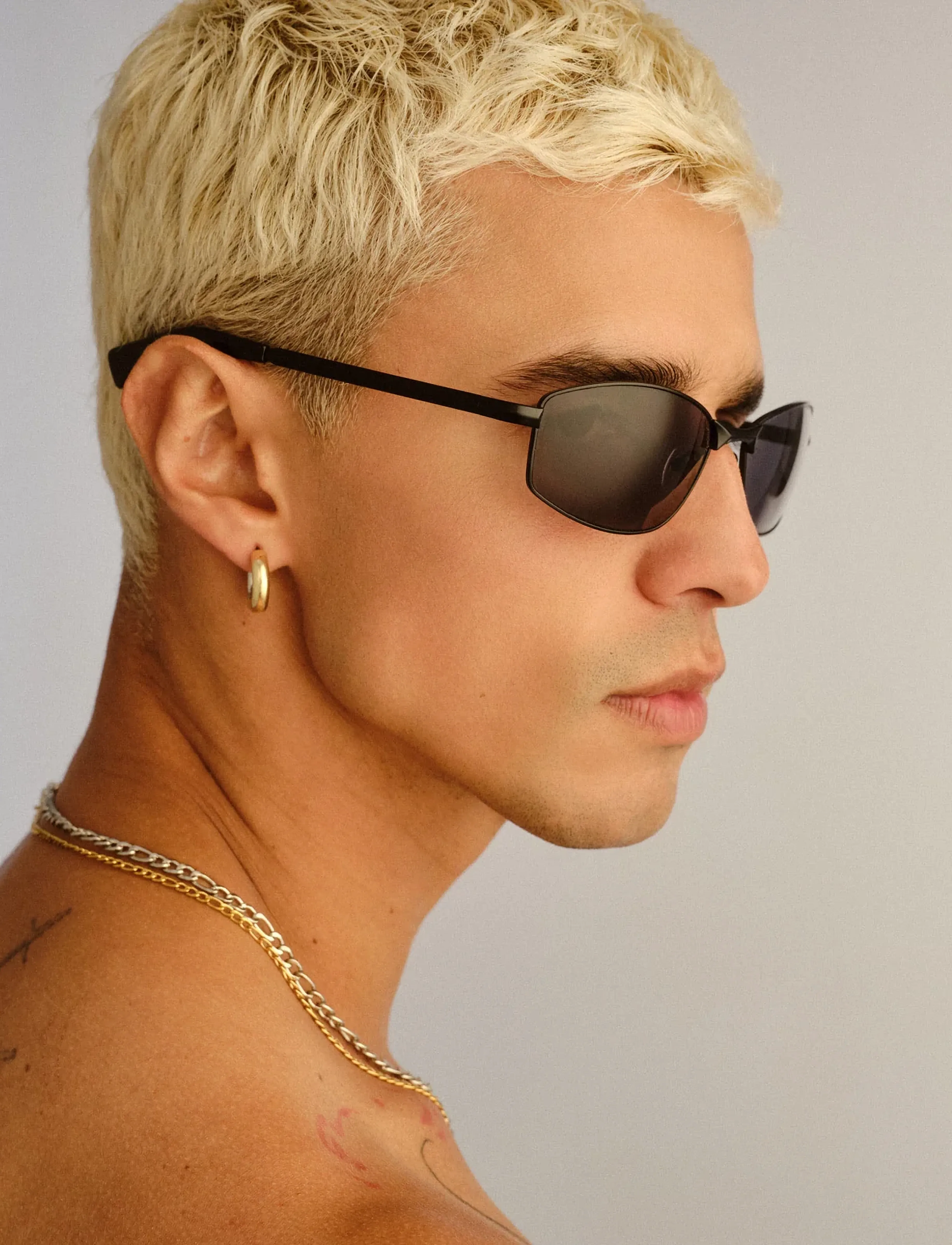 Le Specs - STAR BEAM - kandilise raamiga - matte black w/ smoke mono lens - 4