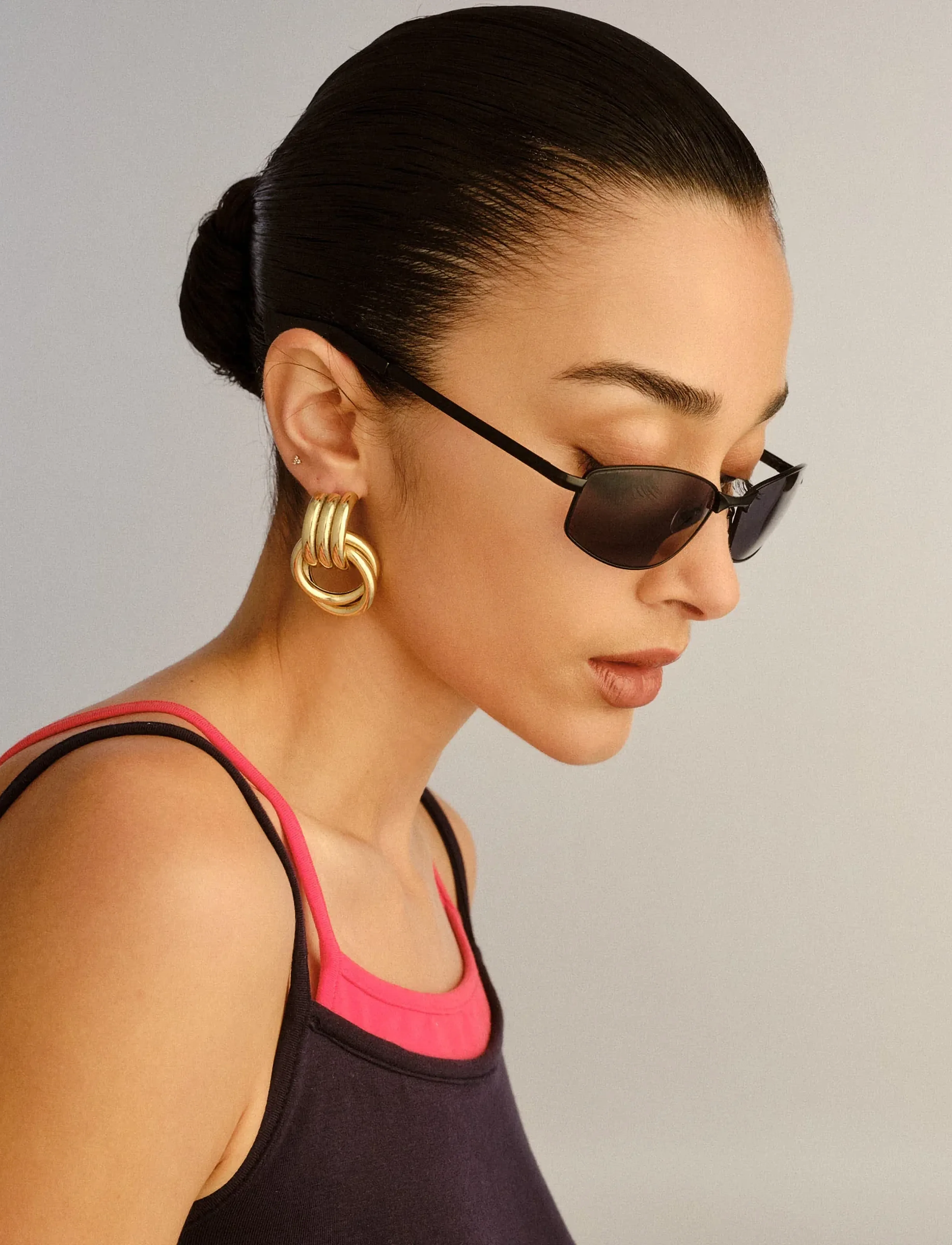 Le Specs - STAR BEAM - kandilise raamiga - matte black w/ smoke mono lens - 5