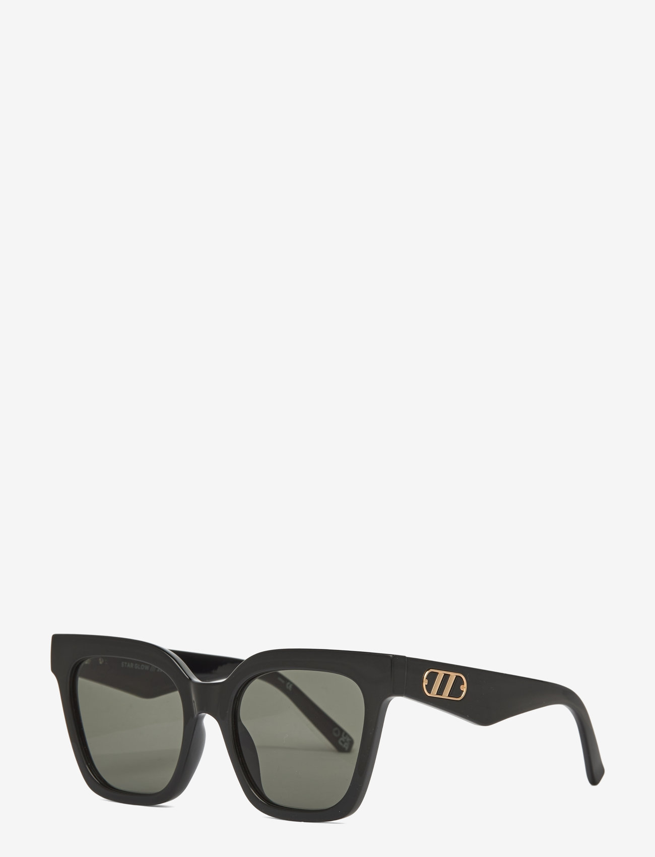 Le Specs - STAR GLOW - kassisilma-kujulised - black w/ khaki mono lens - 1