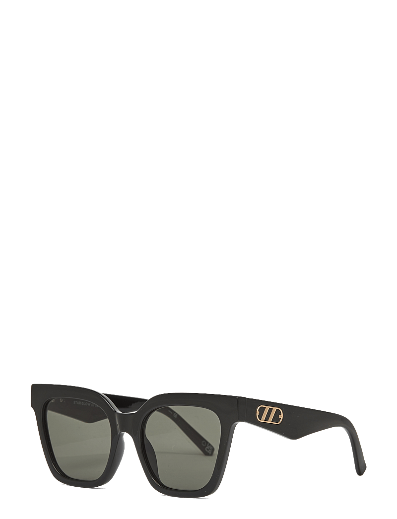 Le Specs - STAR GLOW - cateye - black w/ khaki mono lens - 1