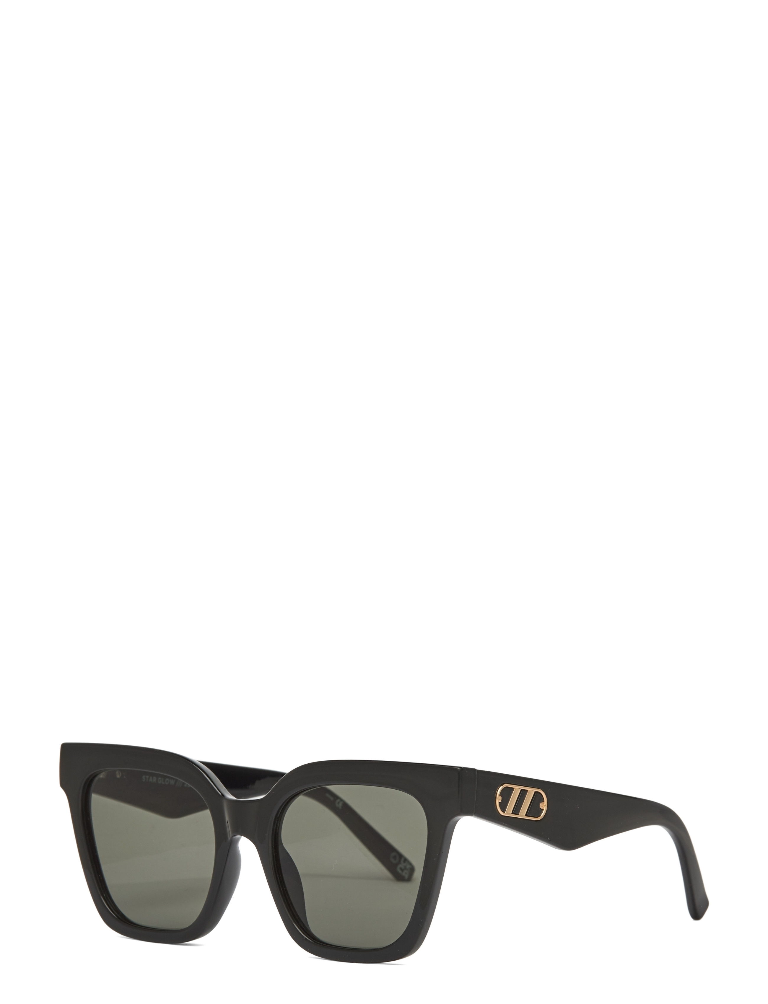 Le Specs - STAR GLOW - black w/ khaki mono lens - 1