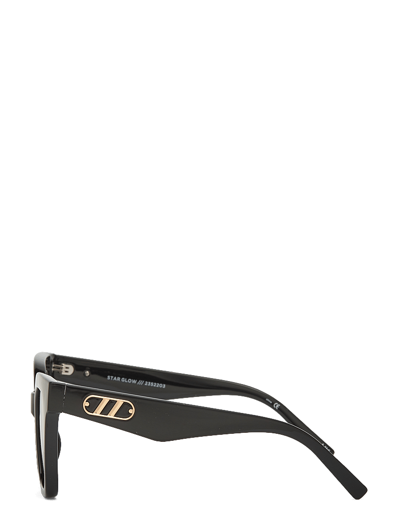 Le Specs - STAR GLOW - cateye - black w/ khaki mono lens - 2