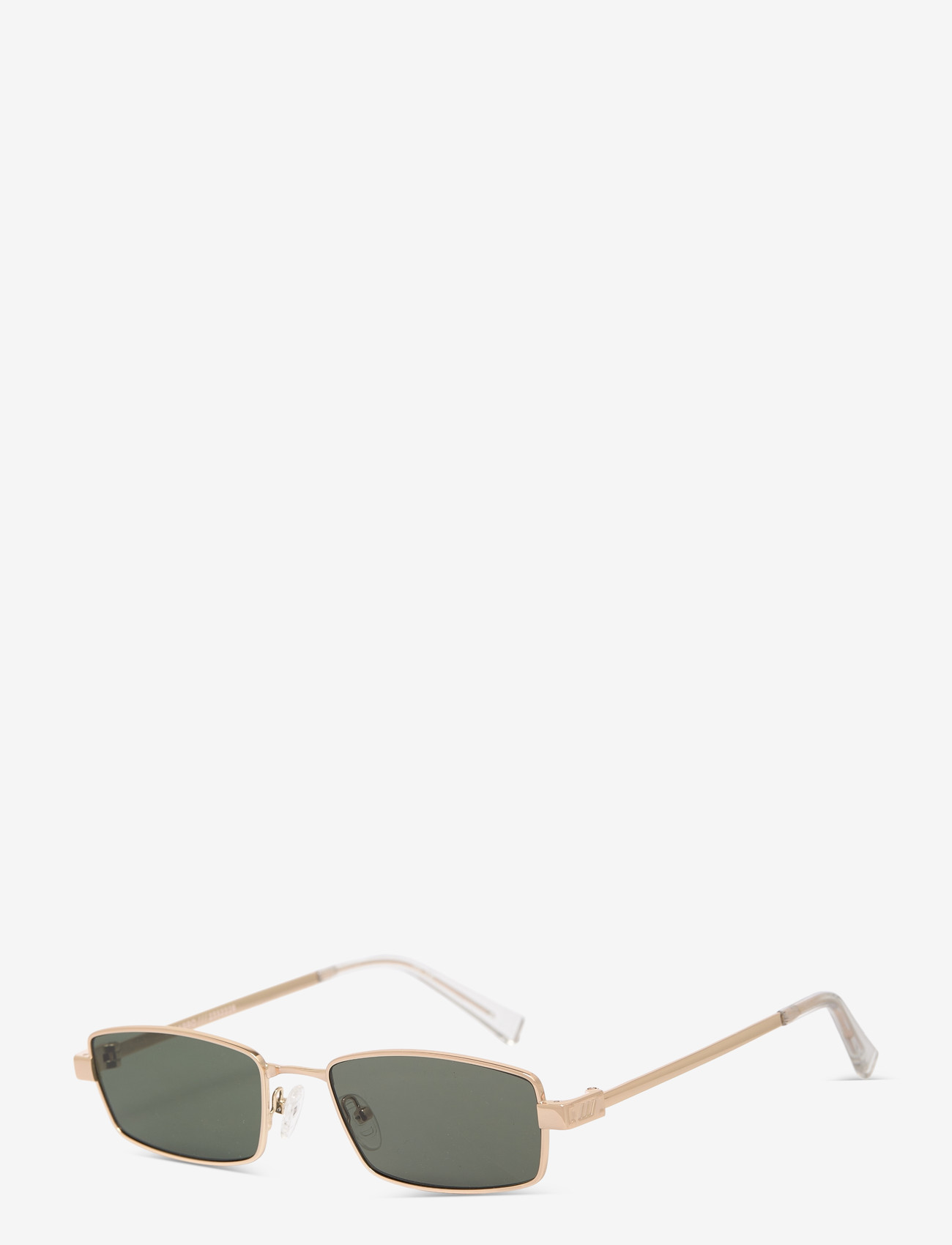Le Specs - BIZARRO - eckige form - bright gold / clear w/ khaki mono lens - 2