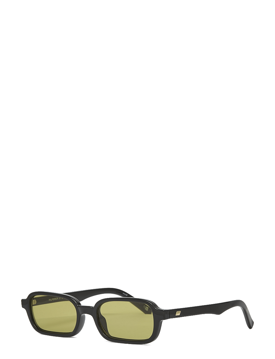 Le Specs - PILFERER - runde solbriller - black w/ moss tint lens - 1