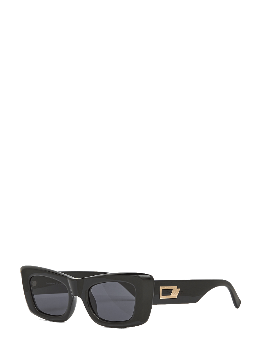 Le Specs - DOPAMINE - cateye - black w/ smoke mono lens - 1