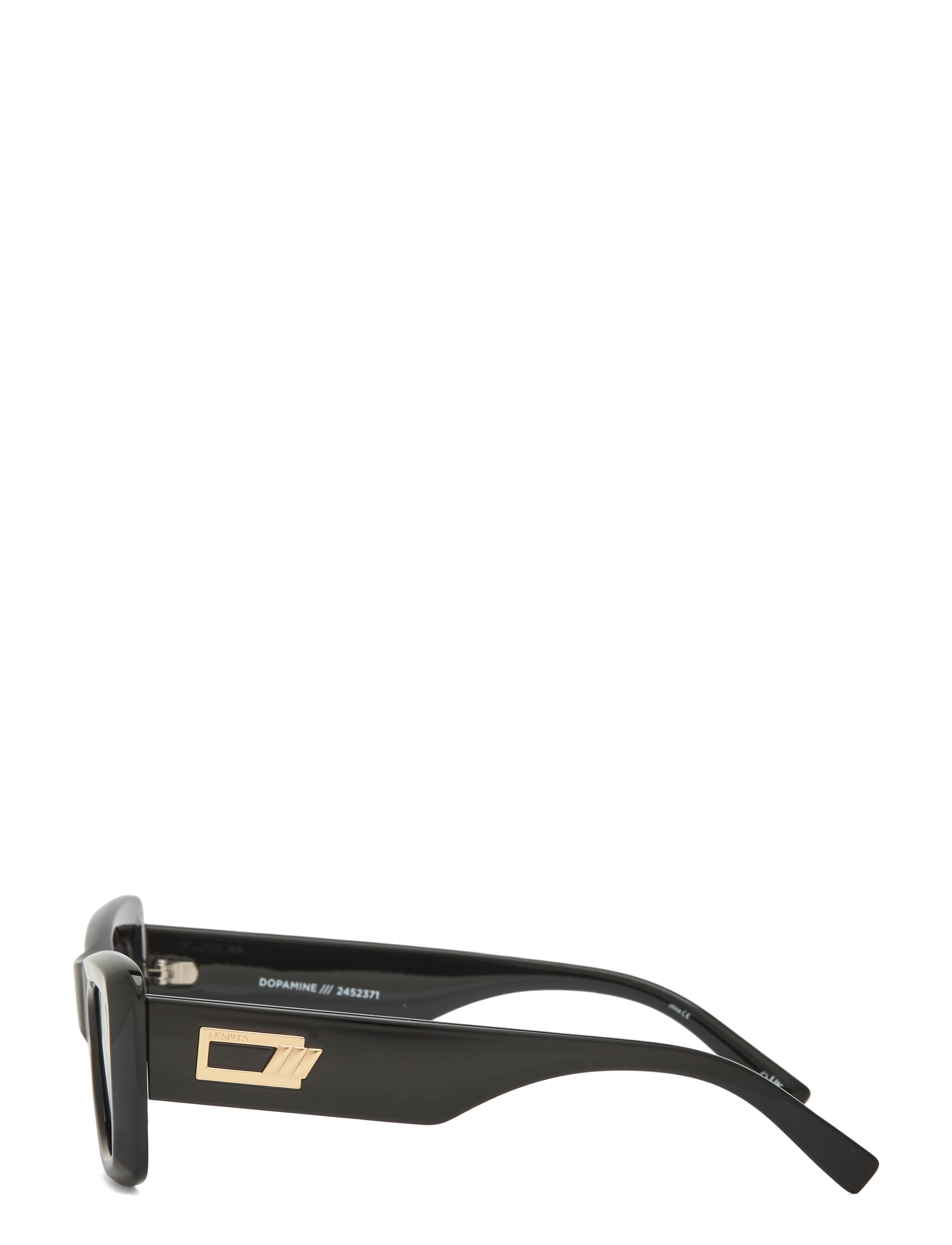 Le Specs - DOPAMINE - cateye - black w/ smoke mono lens - 2