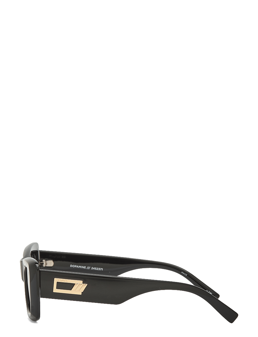 Le Specs - DOPAMINE - cateye - black w/ smoke mono lens - 2