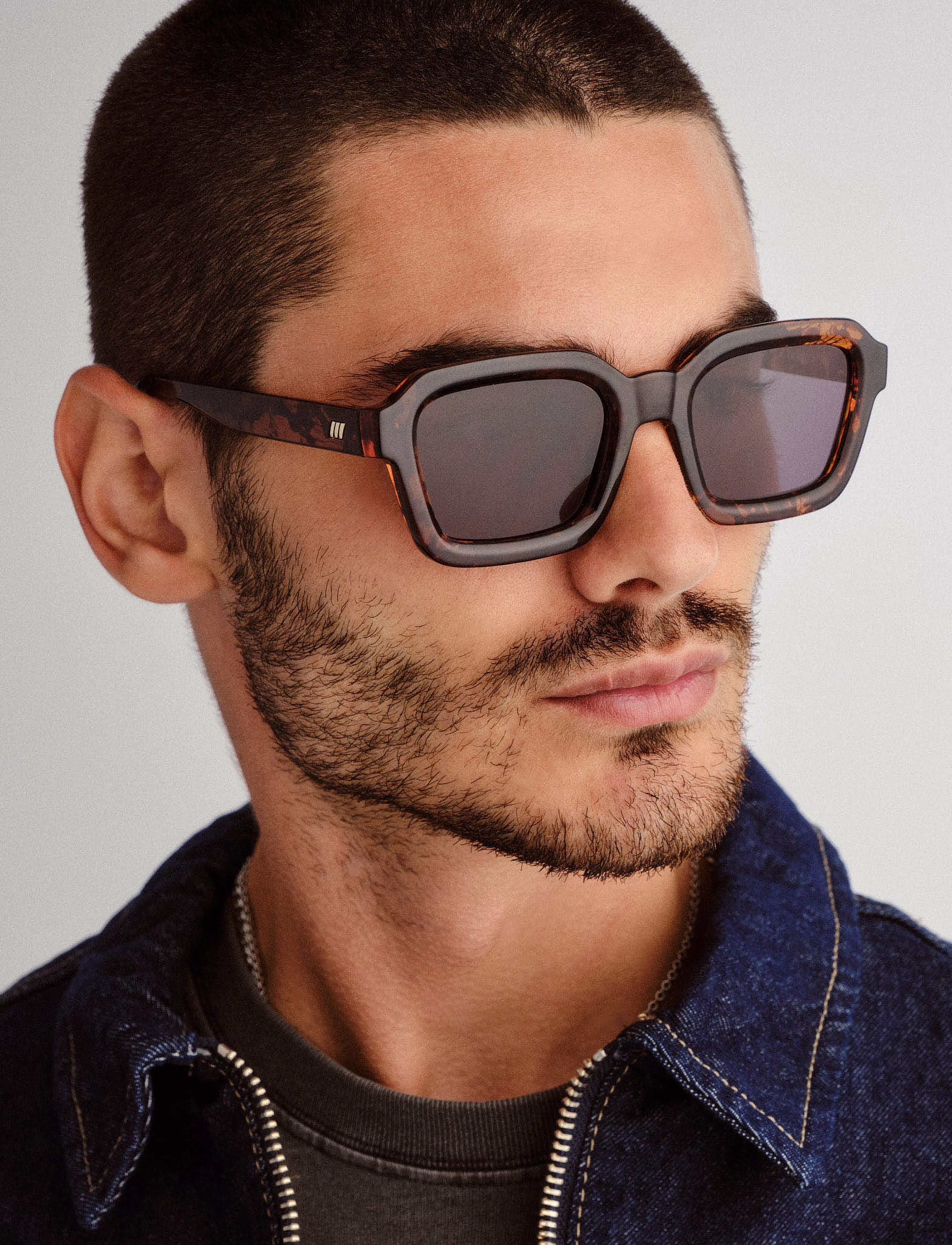 Le Specs IMPOSSIBLE - Accessories - TOKYO TORT W/ SMOKE MONO LENS / brown