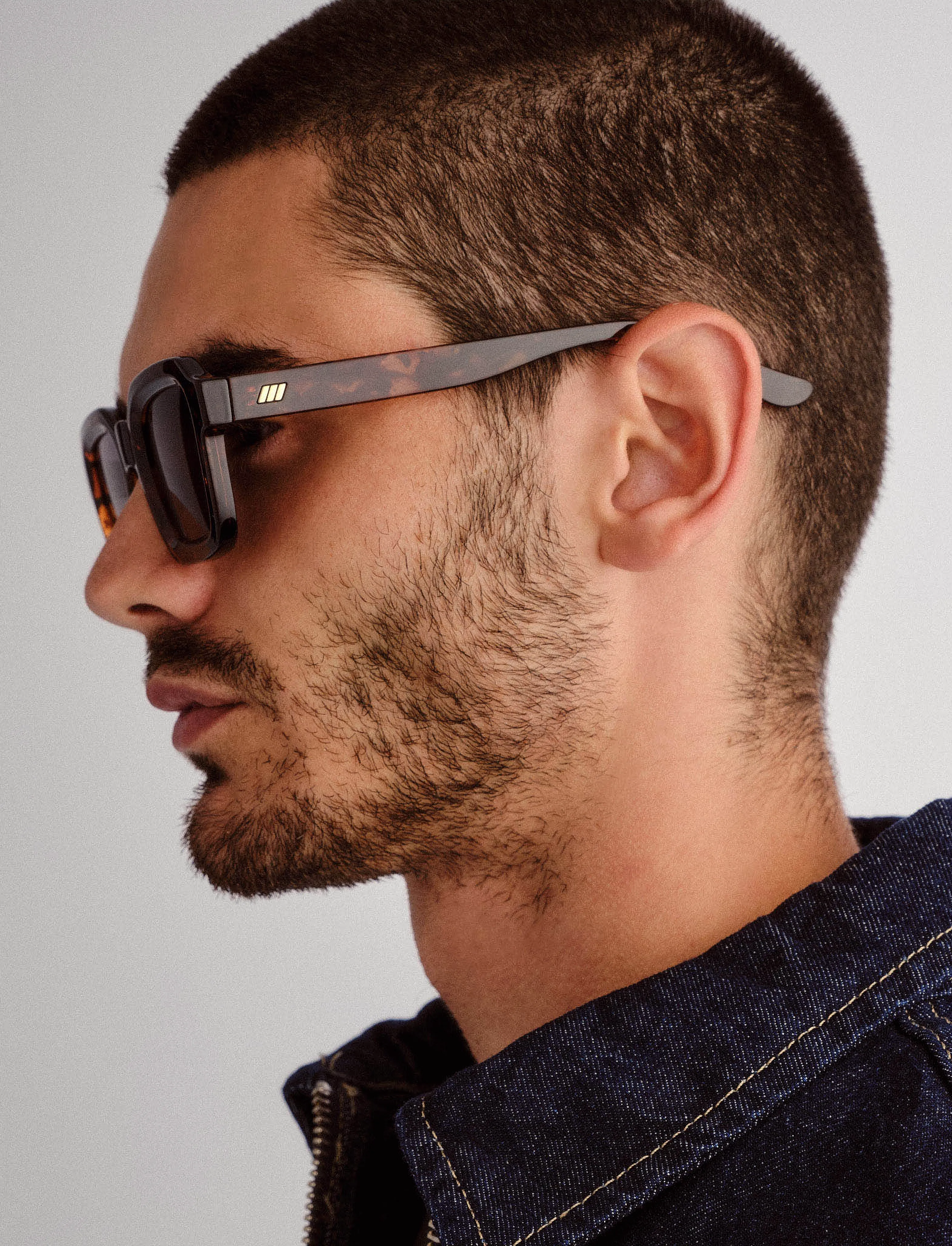 Le Specs - IMPOSSIBLE - eckiger rahmen - tokyo tort w/ smoke mono lens - 4