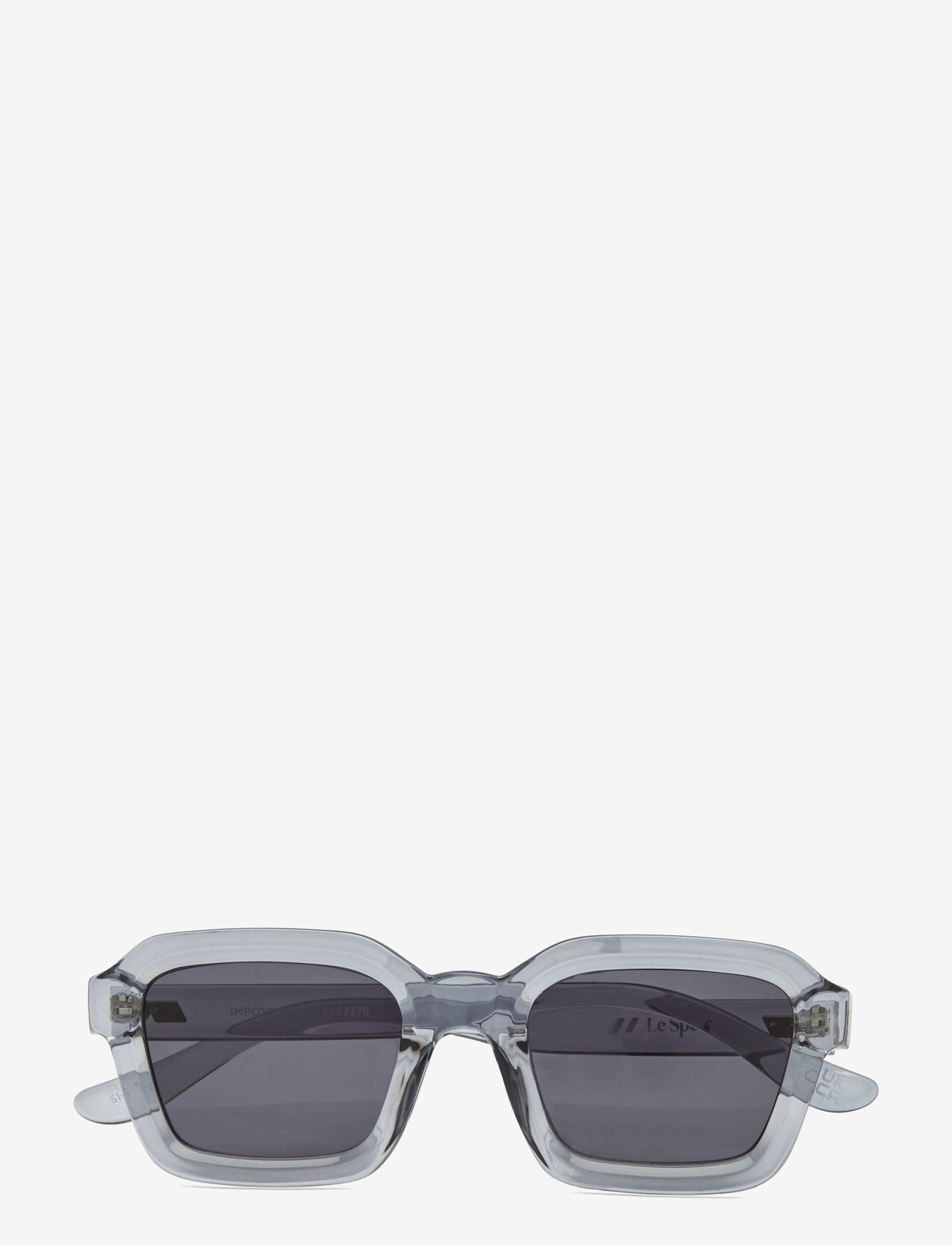 Le Specs - IMPOSSIBLE - firkantede solbriller - pewter w/ smoke mono lens - 1