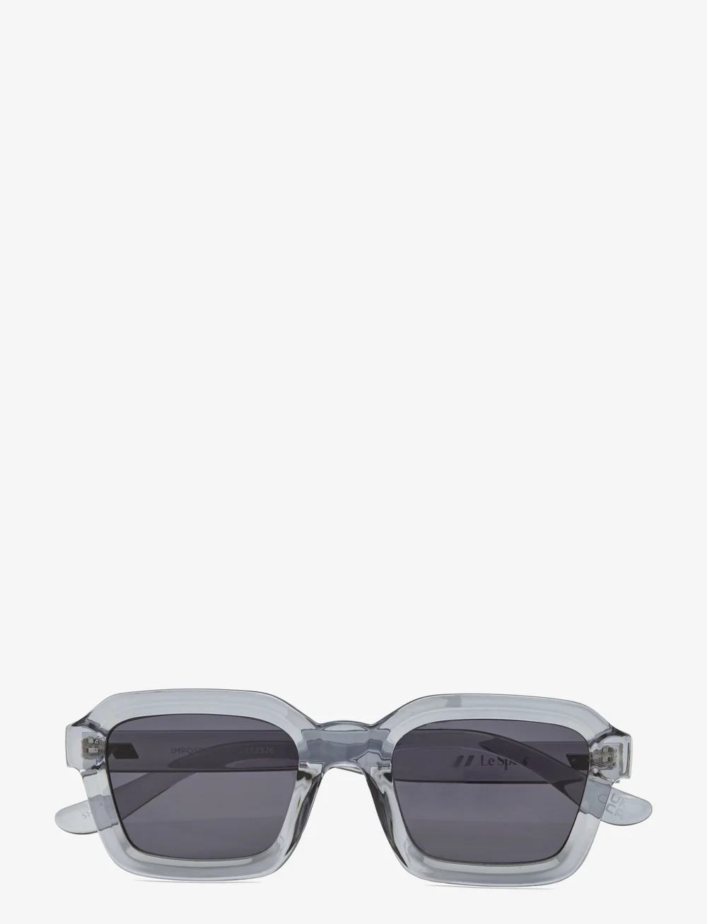 Le Specs - IMPOSSIBLE - eckige form - pewter w/ smoke mono lens - 1