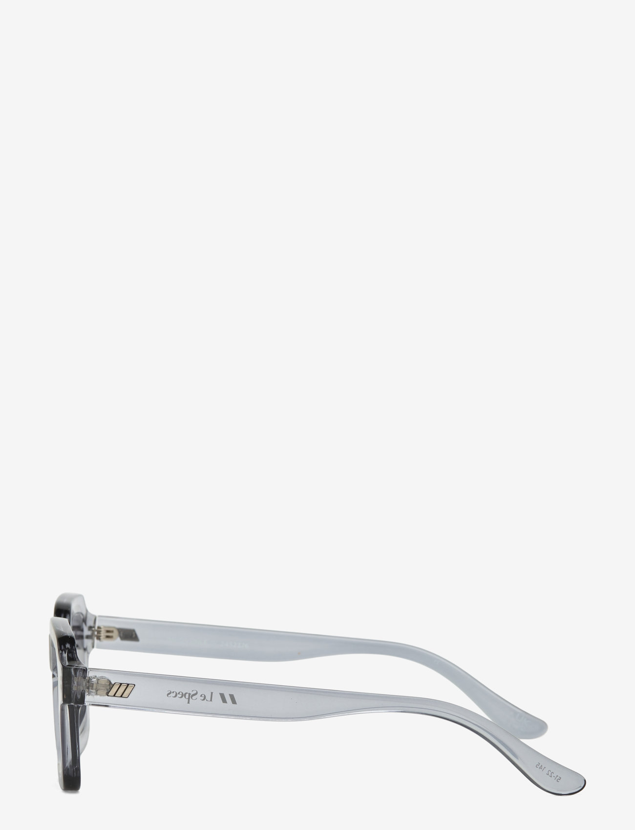 Le Specs - IMPOSSIBLE - firkantede solbriller - pewter w/ smoke mono lens - 3