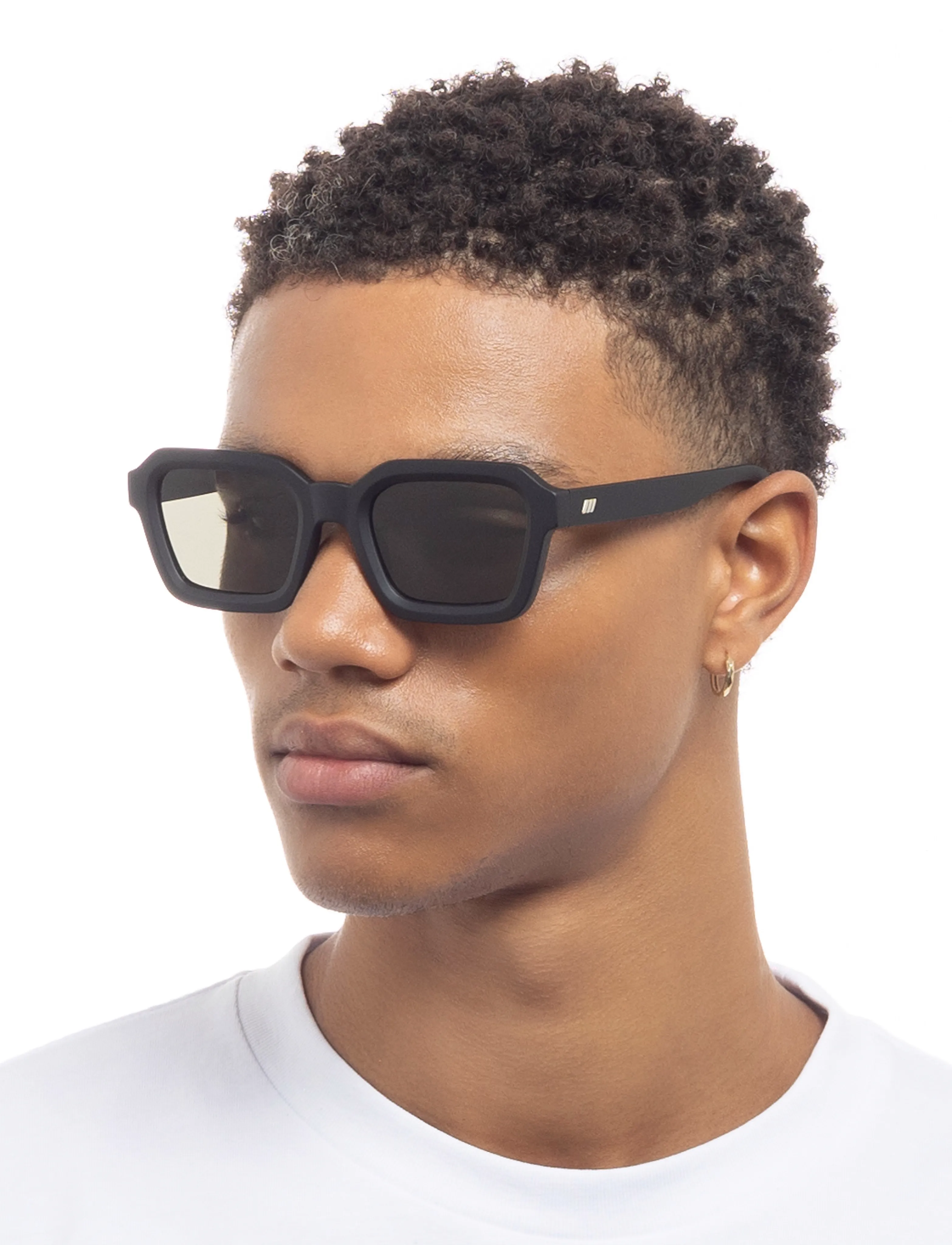 Le Specs - IMPOSSIBLE - matte black w/ khaki mono lens - 4