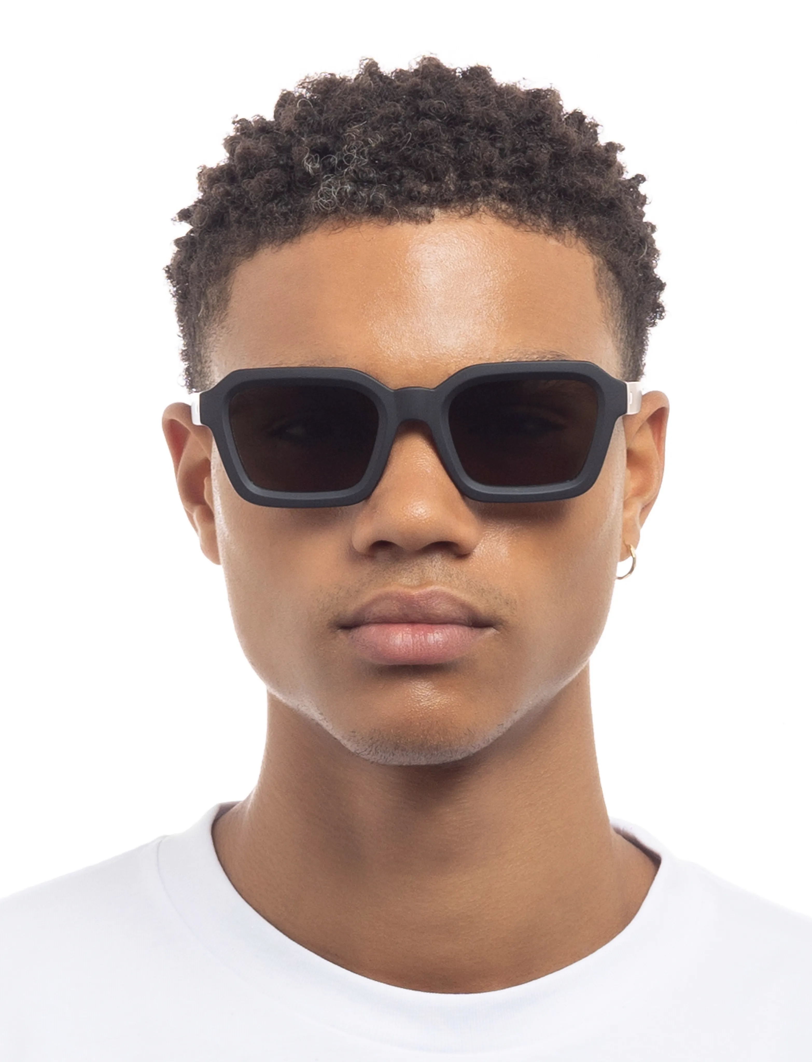 Le Specs - IMPOSSIBLE - matte black w/ khaki mono lens - 5