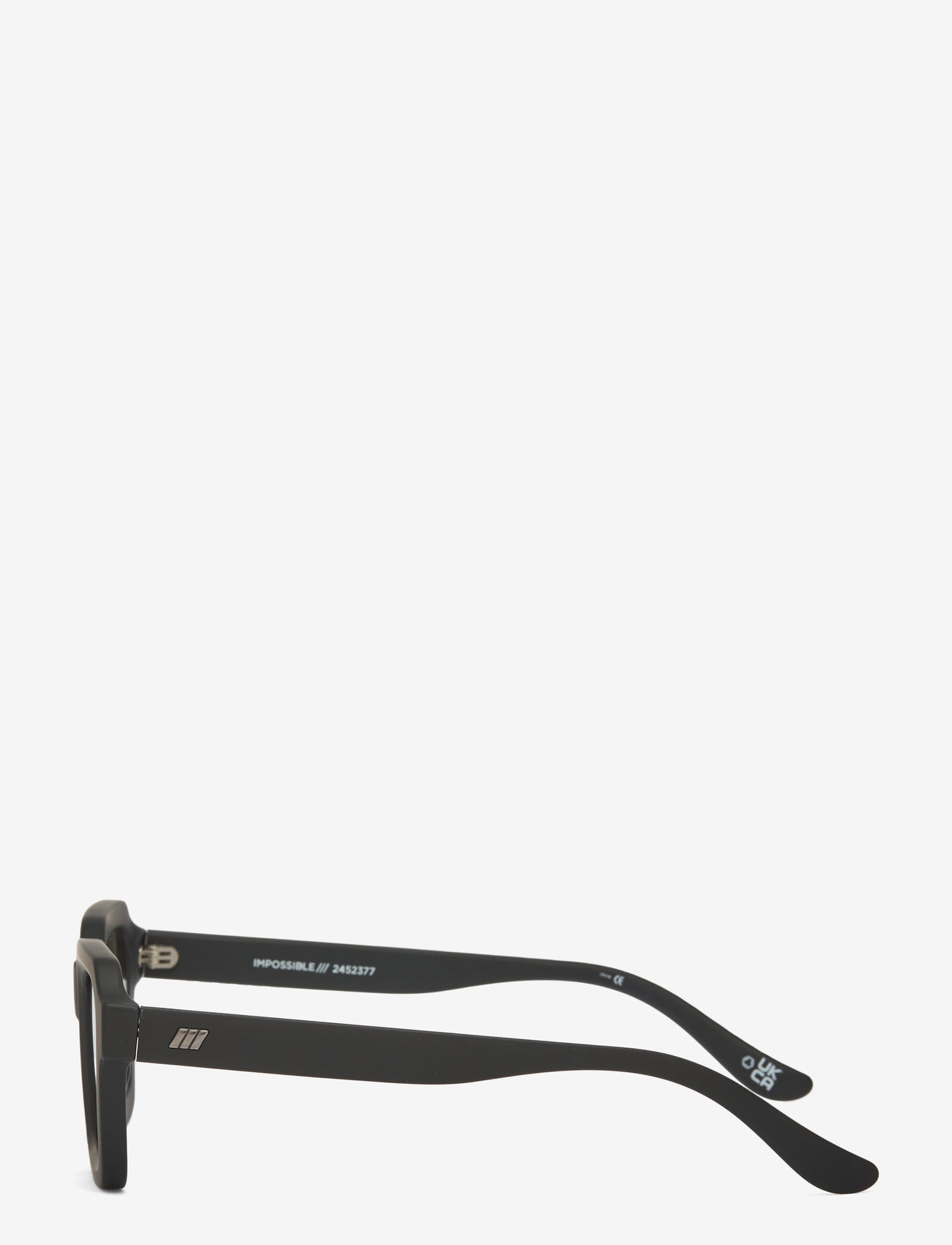 Le Specs - IMPOSSIBLE - kandilise raamiga - matte black w/ khaki mono lens - 2