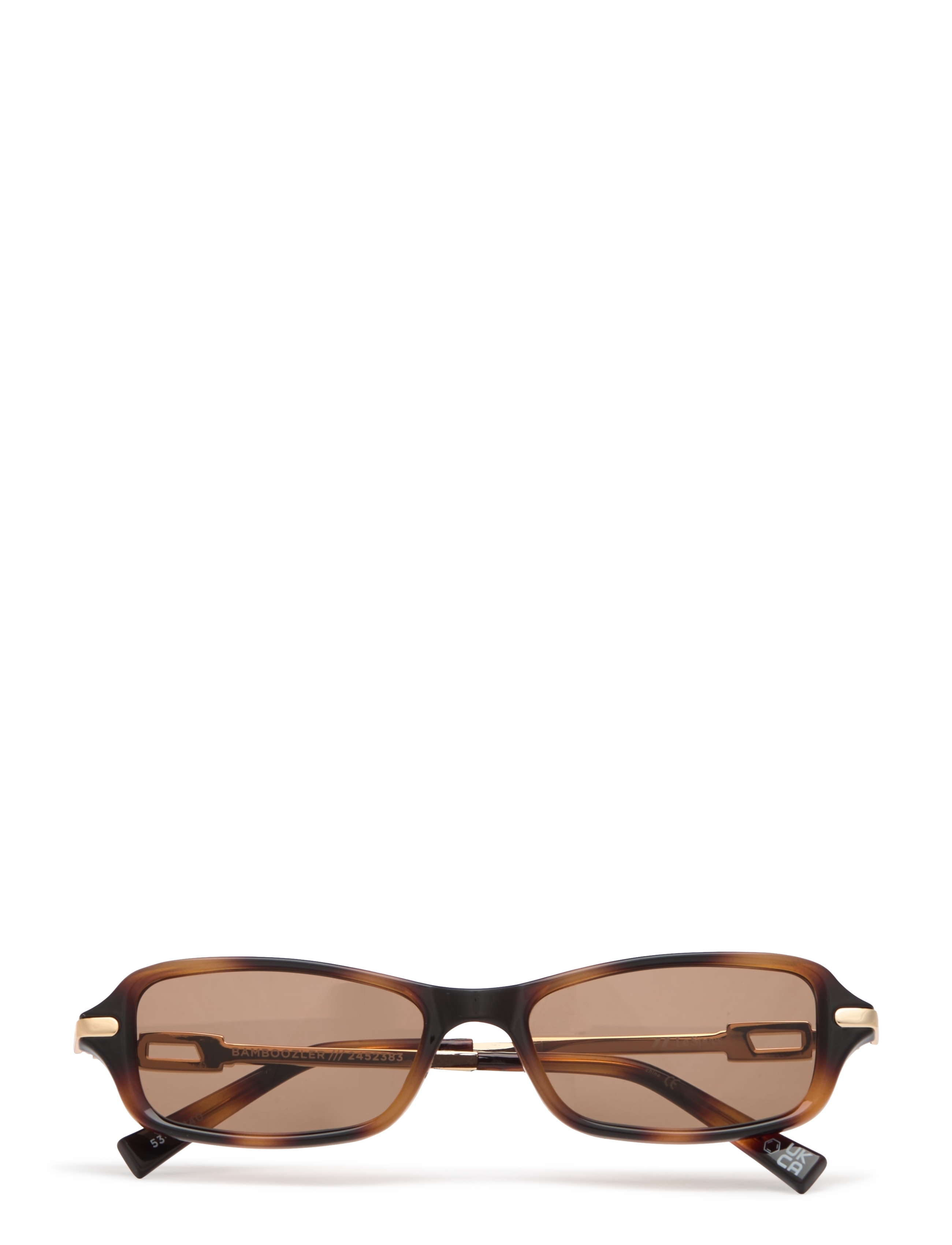 Le Specs BAMBOOZLER - Solbriller - TORT W/ TEAK MONO LENS / brown