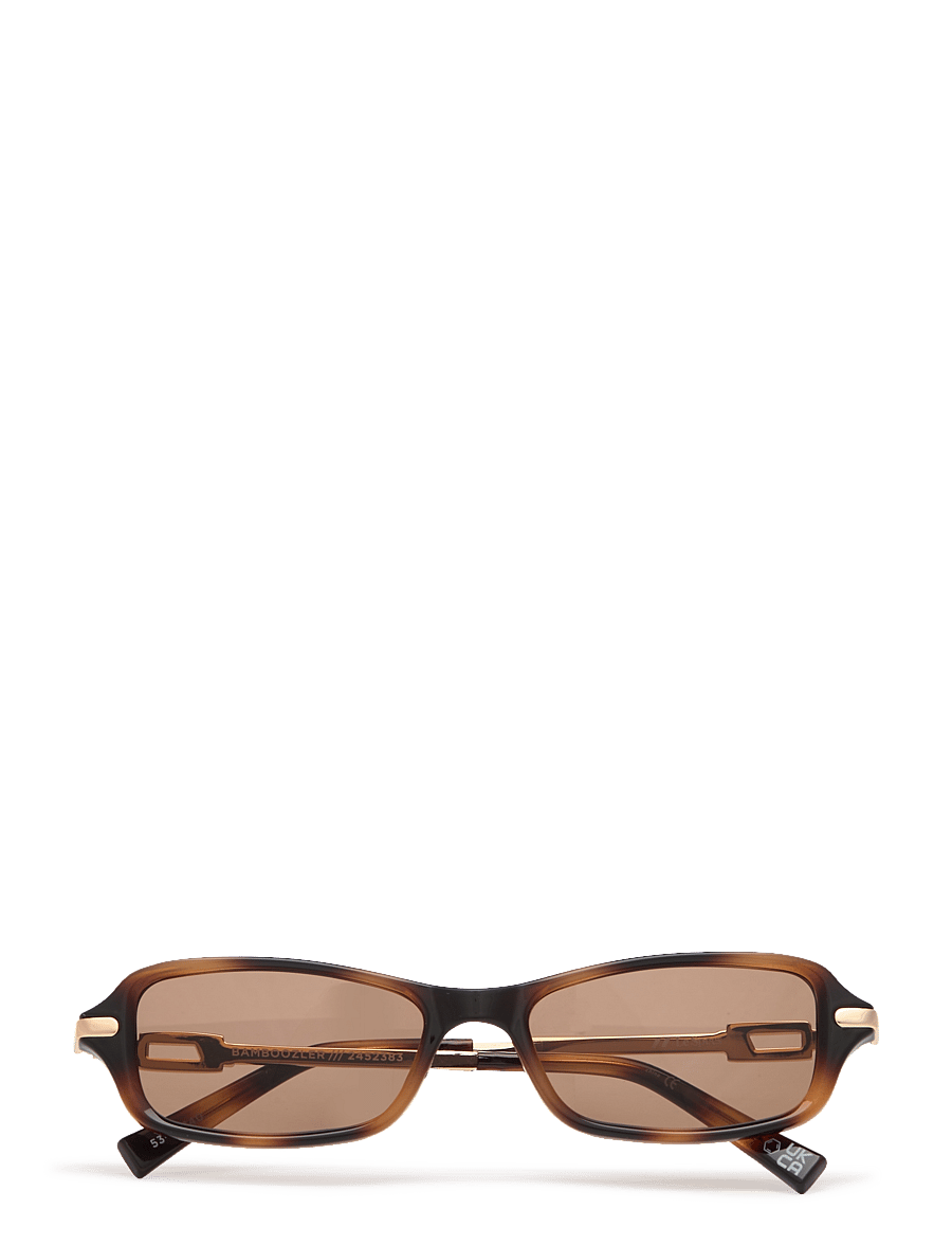 Le Specs - BAMBOOZLER - eckiger rahmen - tort w/ teak mono lens - 1