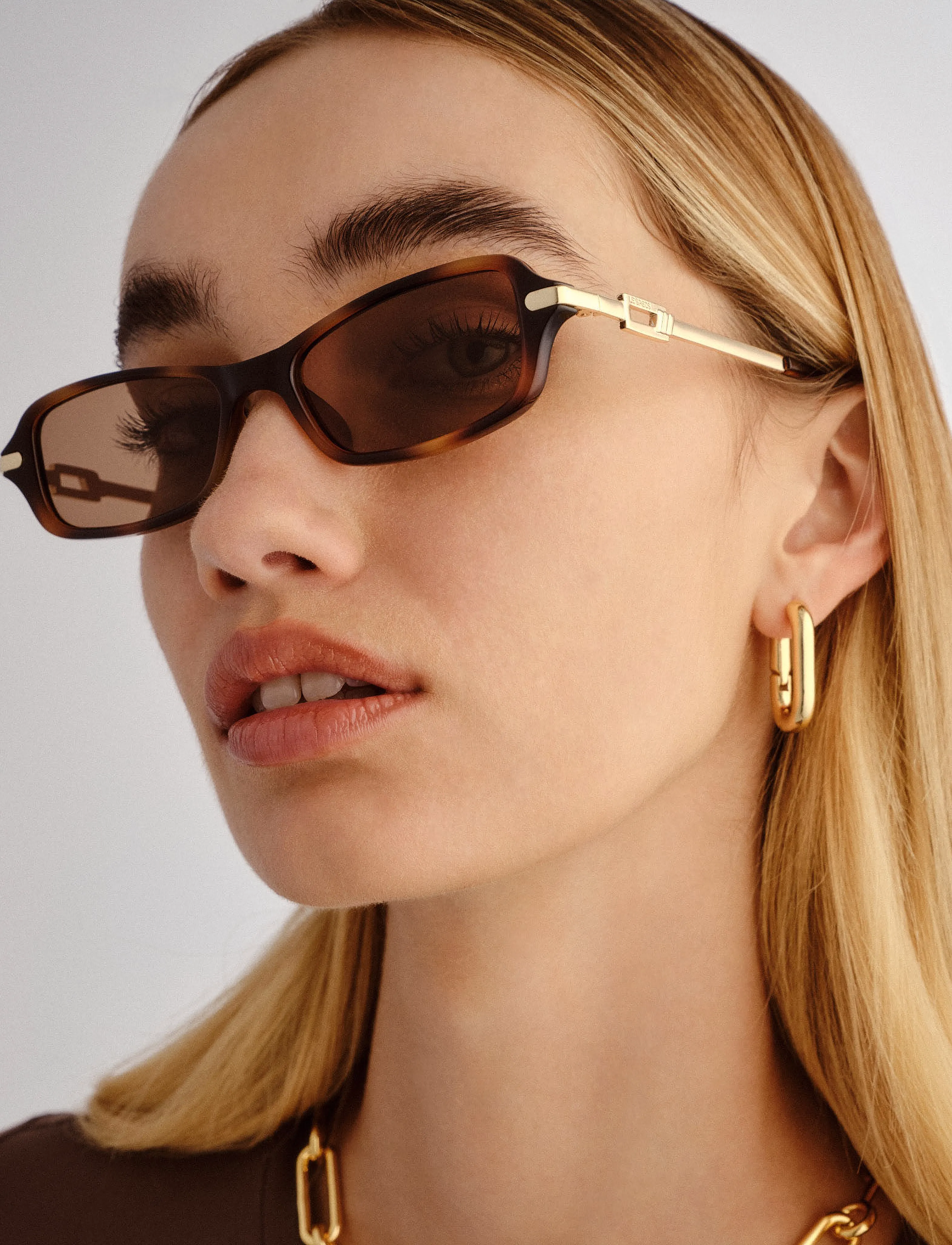 Le Specs - BAMBOOZLER - kandilise raamiga - tort w/ teak mono lens - 5