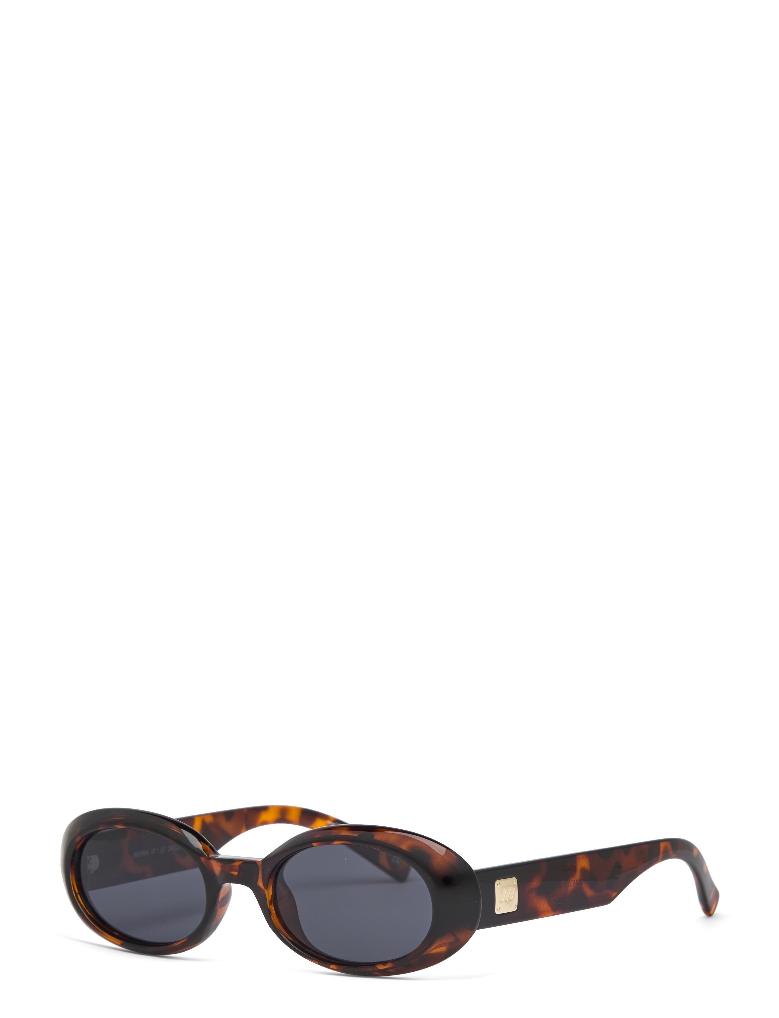 Le Specs - WORK IT! *POLARIZED* - hringlaga rammar - dark tort w/ smoke mono *polarized* lens - 2