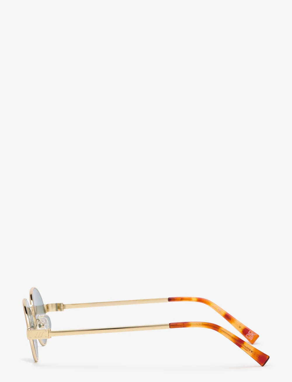 Le Specs - POSEIDON DEUX - runde form - gold w/ teal tint lens - 3