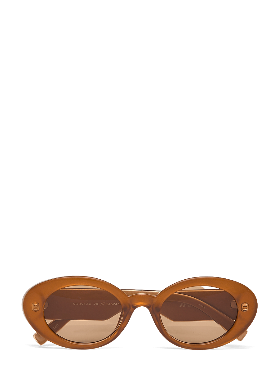 Le Specs - NOUVEAU VIE - runder rahmen - caramel w/ tan tint lens - 1