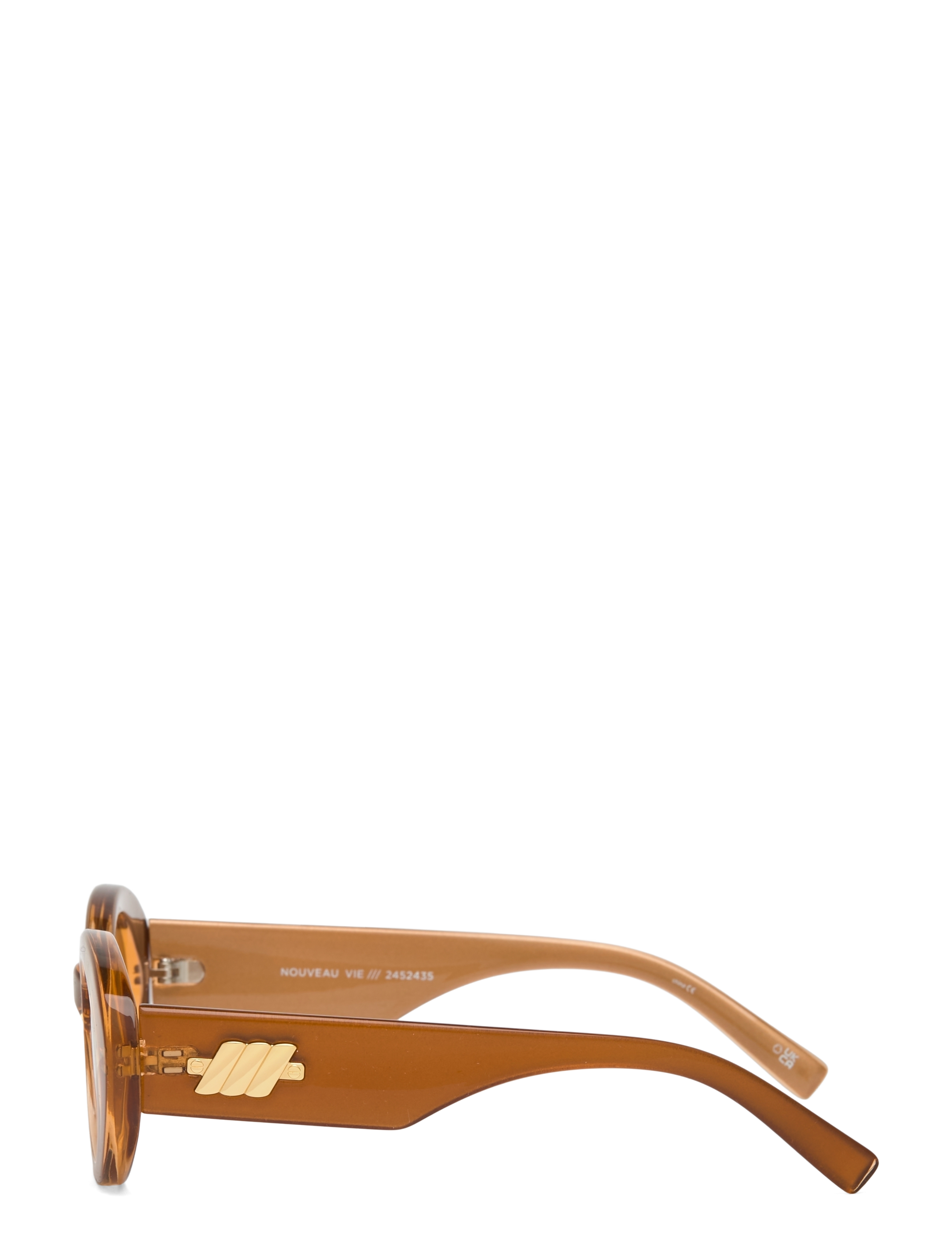 Le Specs - NOUVEAU VIE - runder rahmen - caramel w/ tan tint lens - 3