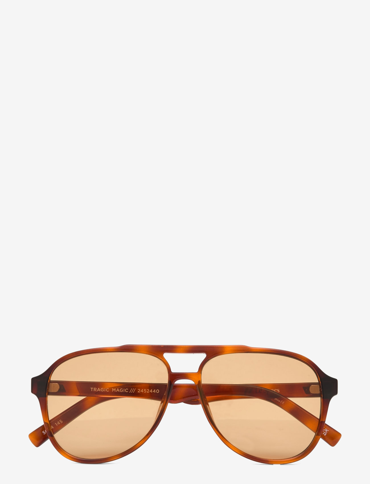 Le Specs - TRAGIC MAGIC - toffee tort w/ amber tint lens - 0