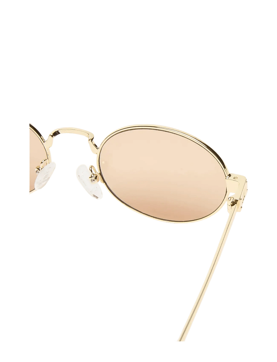 Le Specs - POSEIDON DEUX - ronde - gold w/ tan tint - 3
