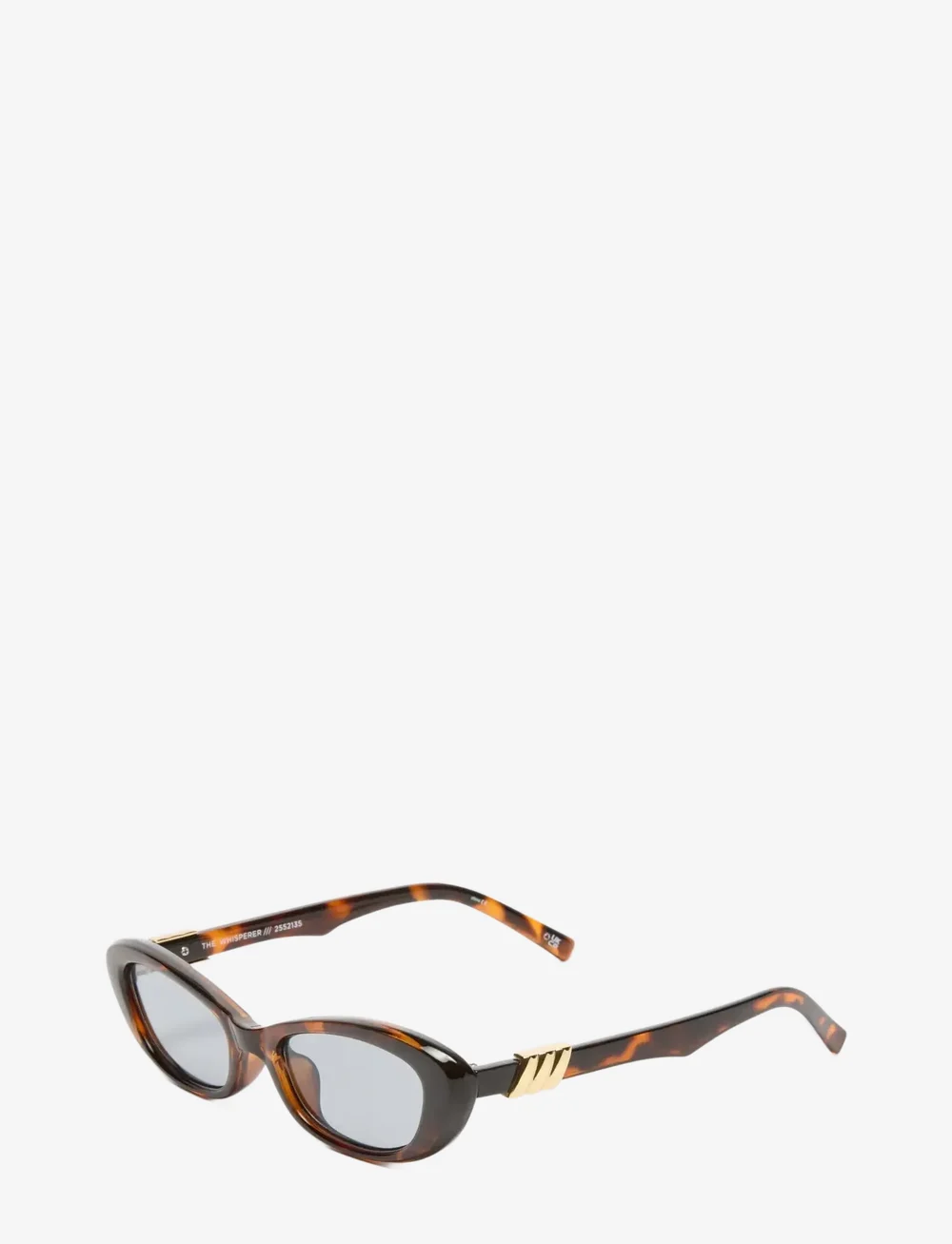 Le Specs - THE WHISPERER - cateye - dark tort w/ smoke tint lens - 1
