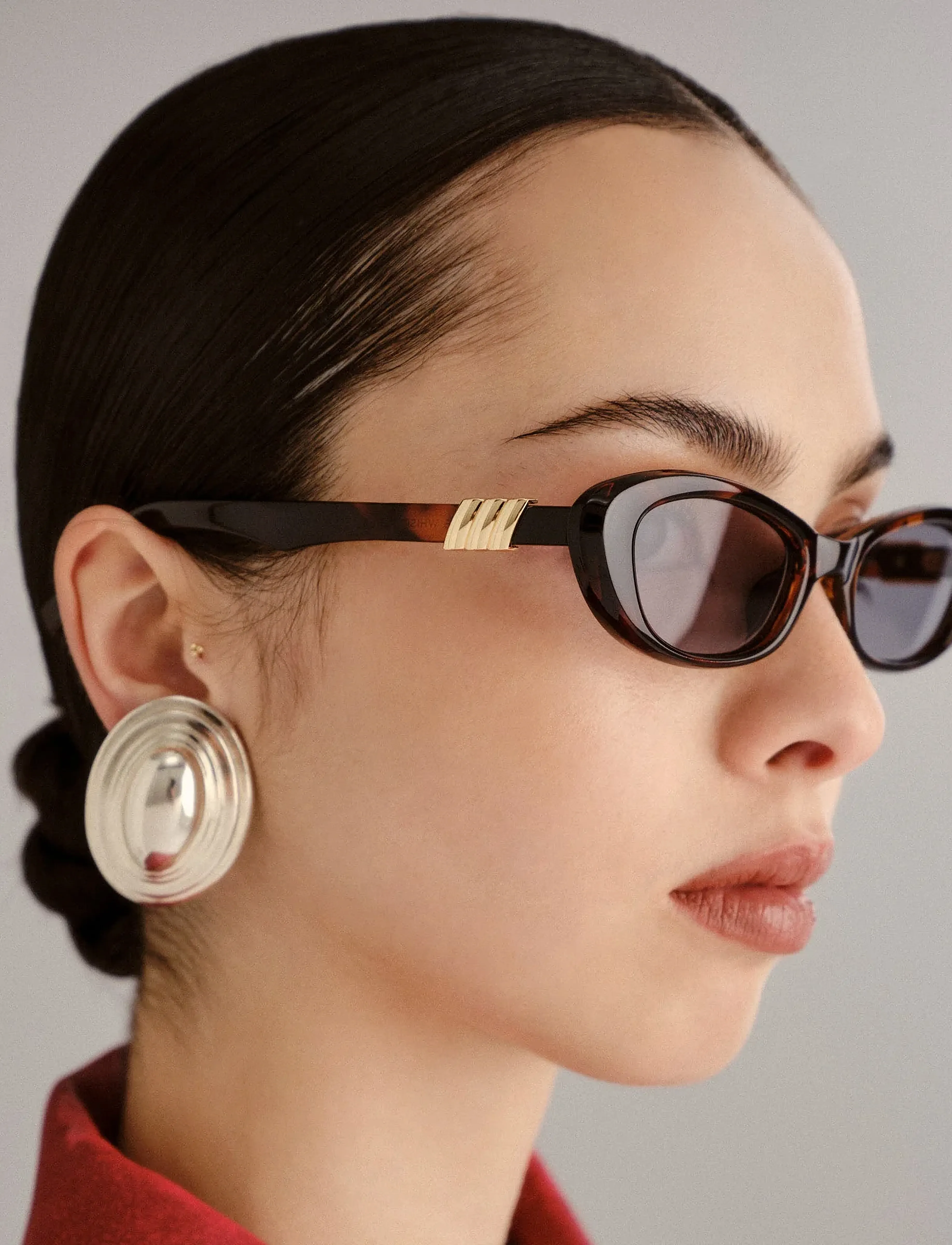 Le Specs - THE WHISPERER - dark tort w/ smoke tint lens - 4