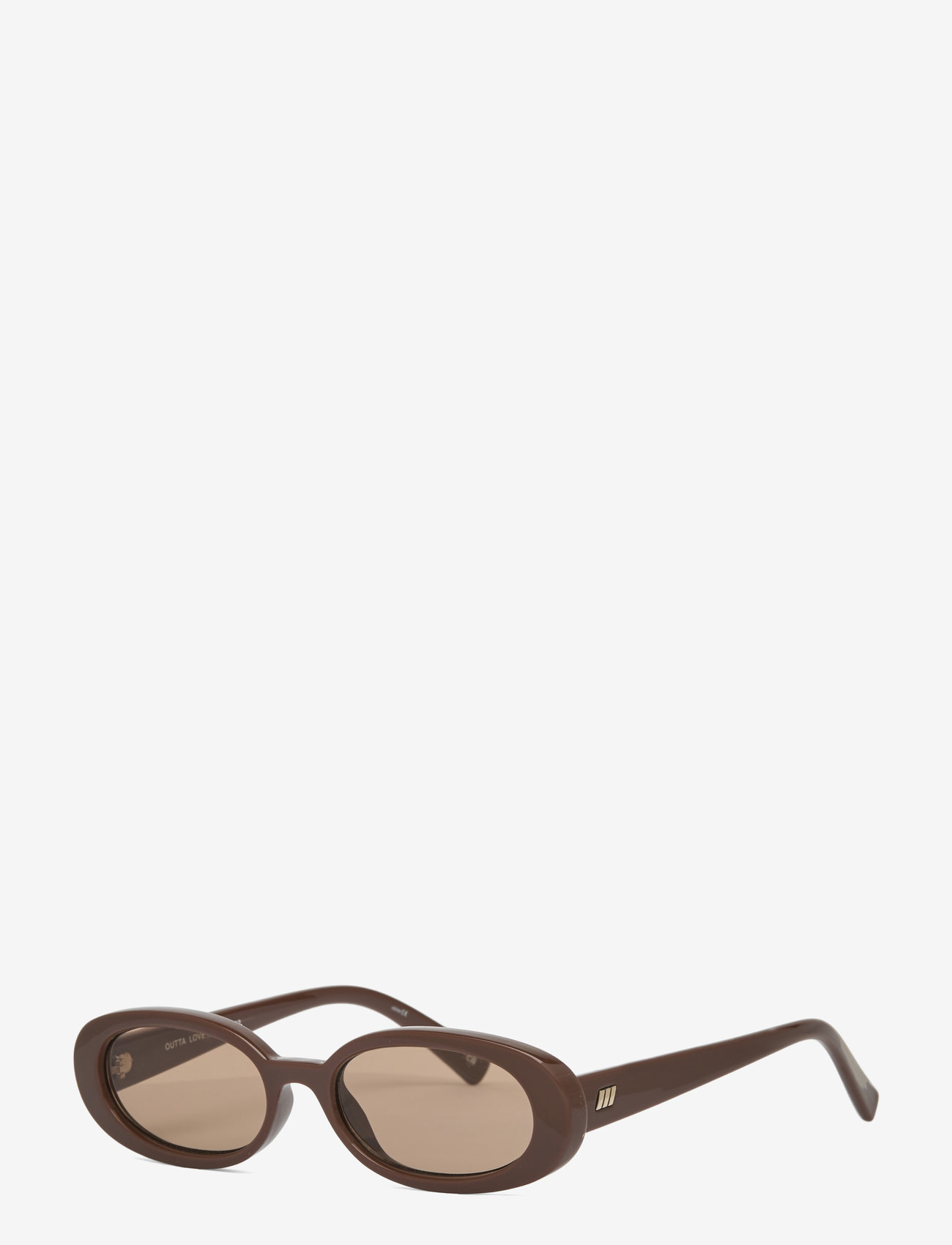 Le Specs - OUTTA LOVE - round frame - cocoa w/ mocha tint lens - 2
