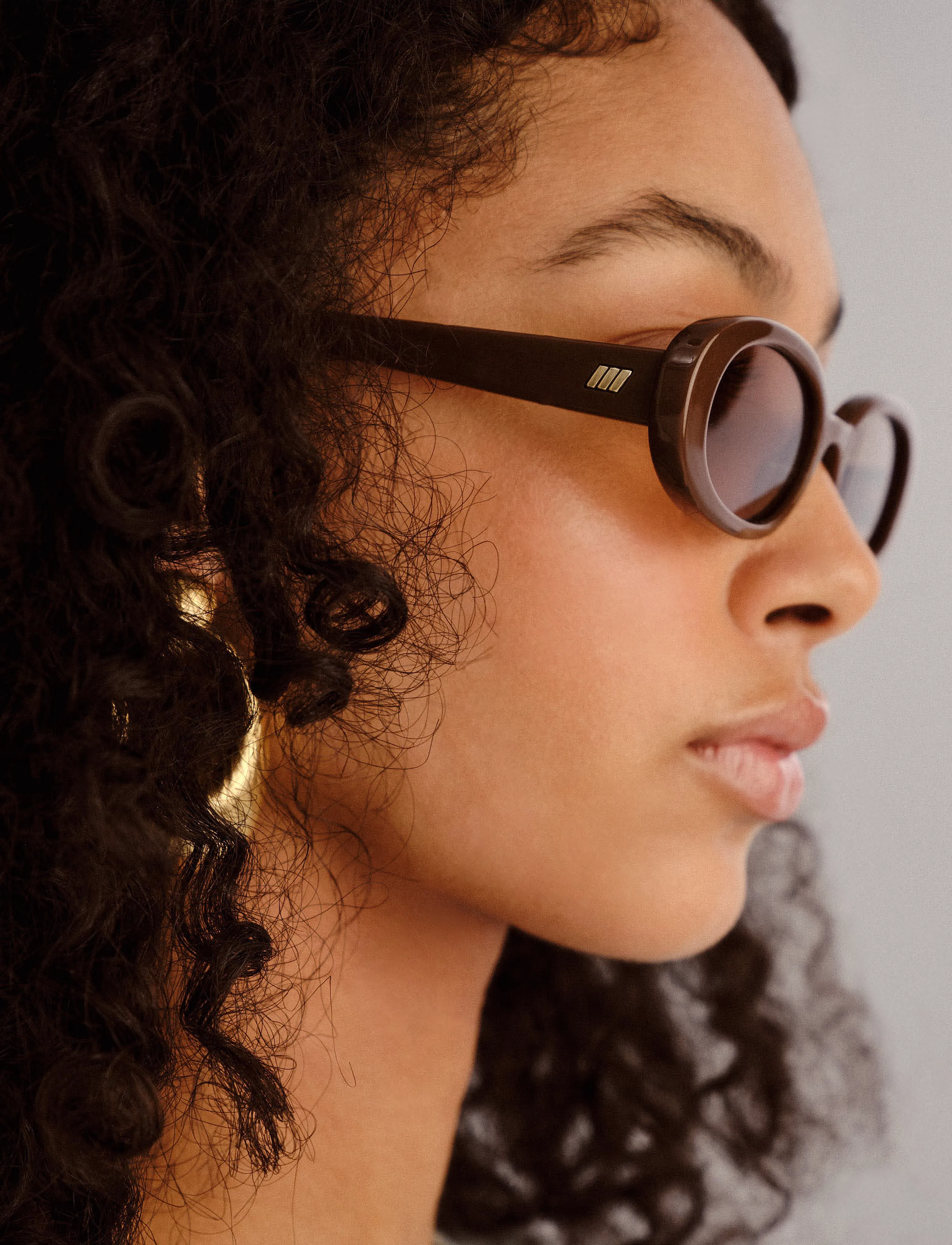 Le Specs - OUTTA LOVE - cocoa w/ mocha tint lens - 4