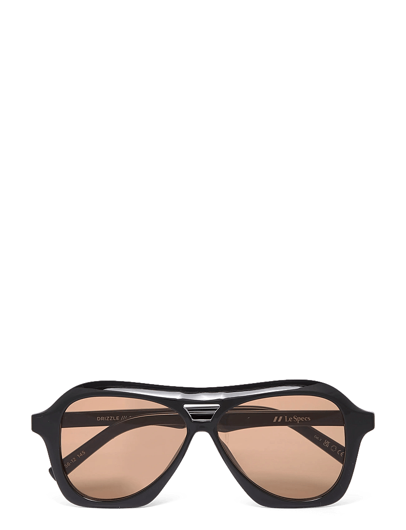 Le Specs - DRIZZLE - lenduriprillid - black w/ light brown mono lens - 0