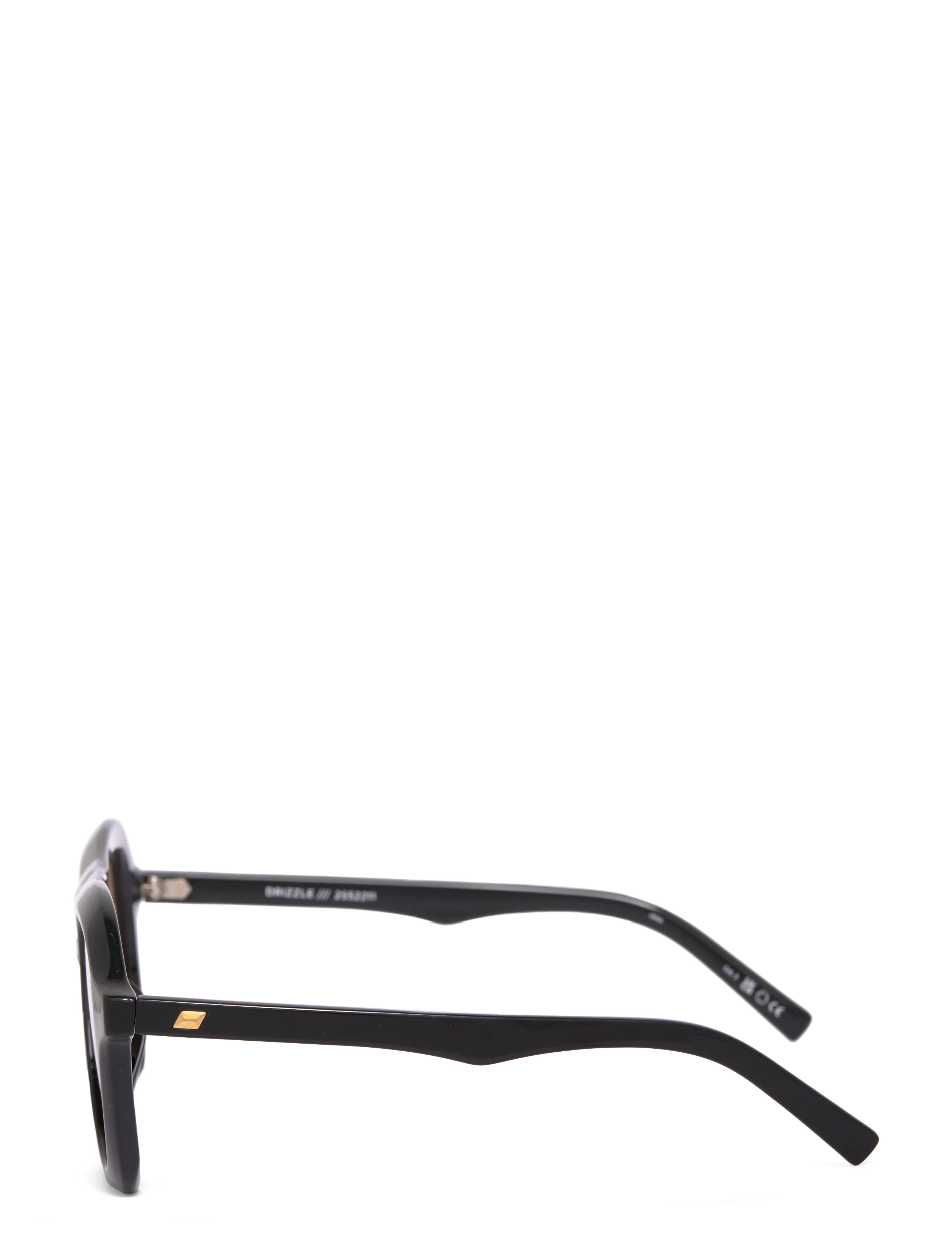 Le Specs - DRIZZLE - pilot - black w/ light brown mono lens - 3