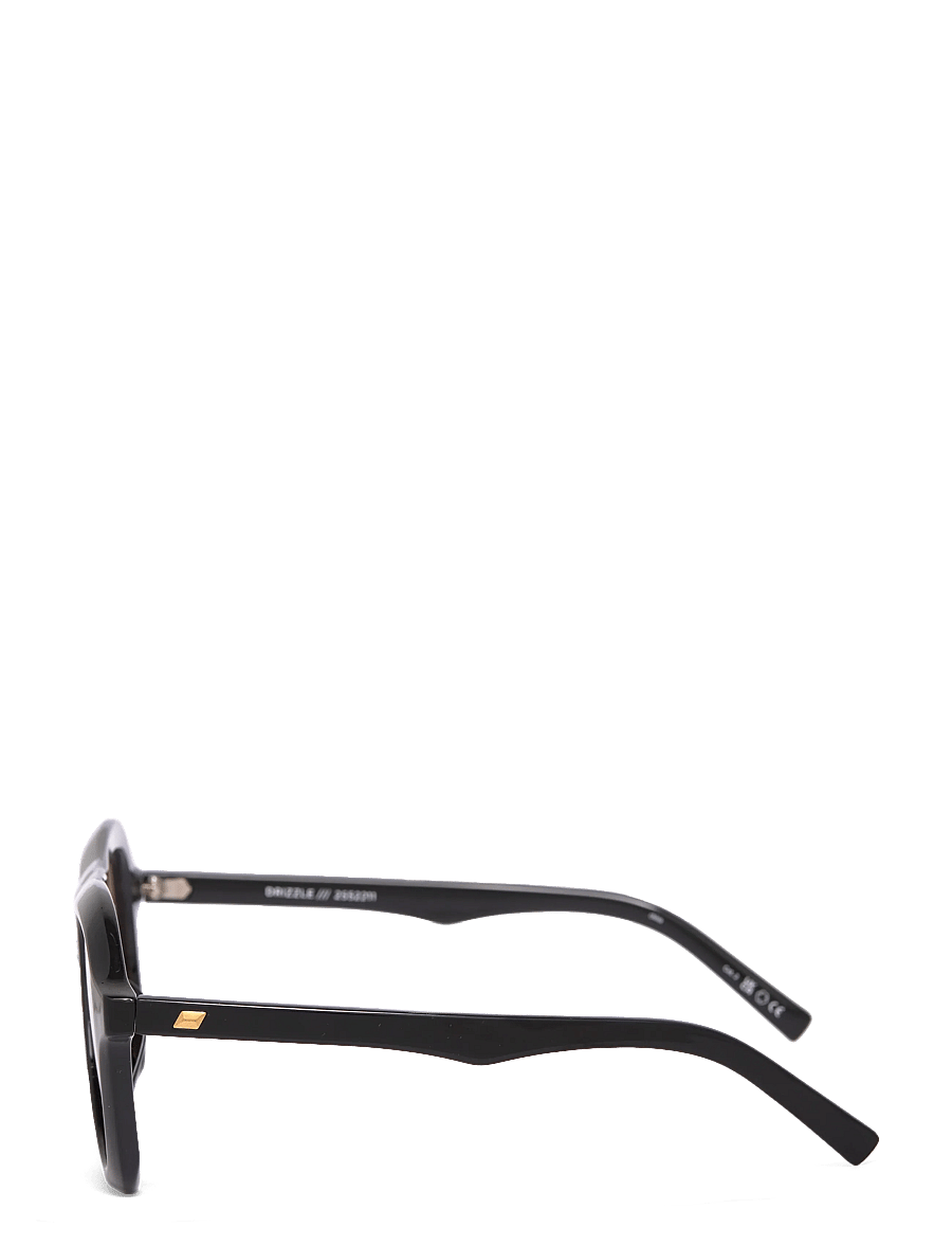 Le Specs - DRIZZLE - pilot - black w/ light brown mono lens - 3