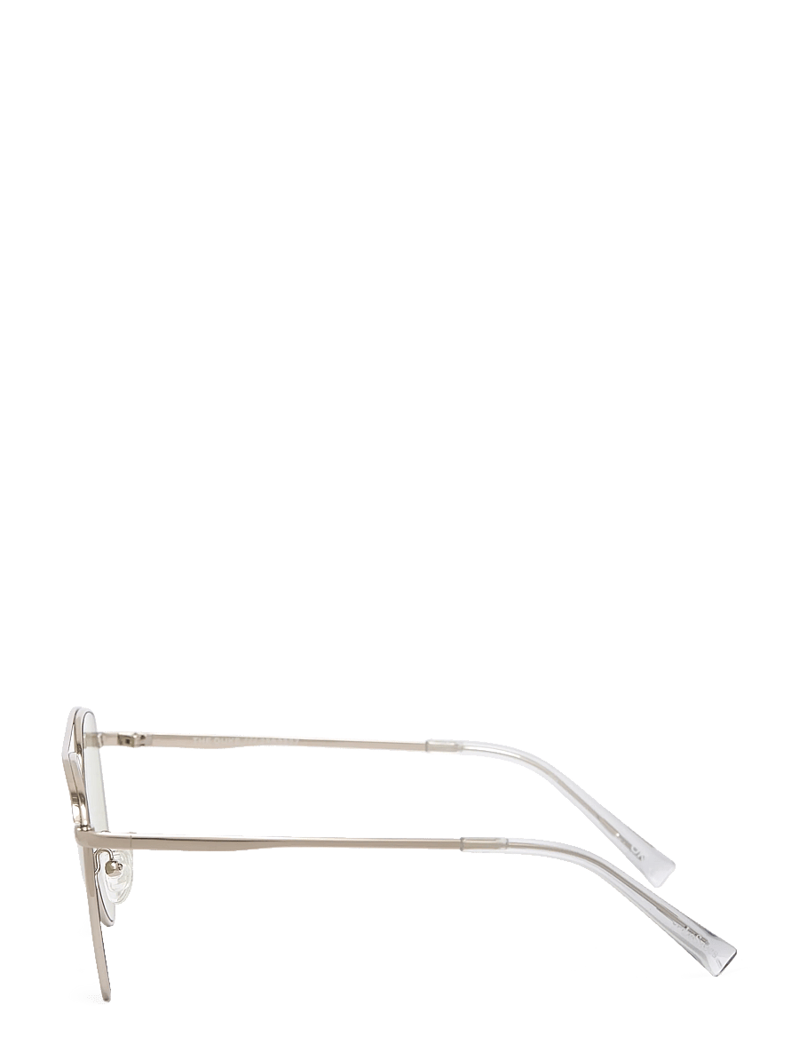 Le Specs - THE DUKE - piloto stiliaus - silver w/ sage mono lens - 3
