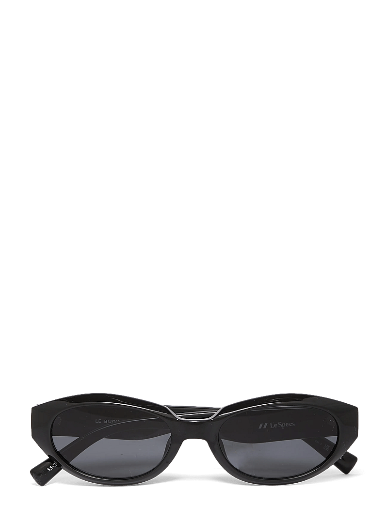 Le Specs - LE BIJOU - runde solbriller - black w/ smoke mono lens - 1