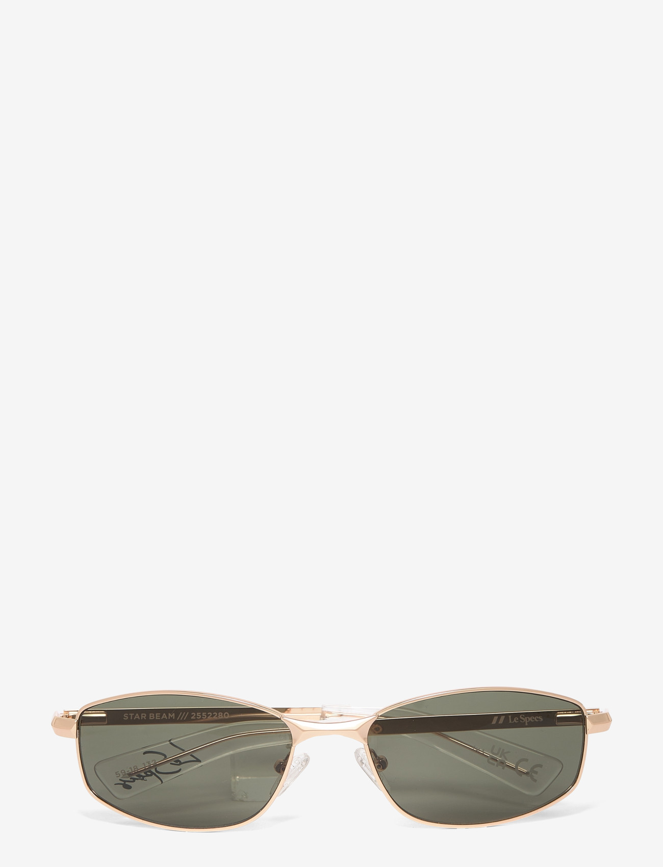 Le Specs - STAR BEAM - vacation essentials - gold w/ khaki mono lens - 1