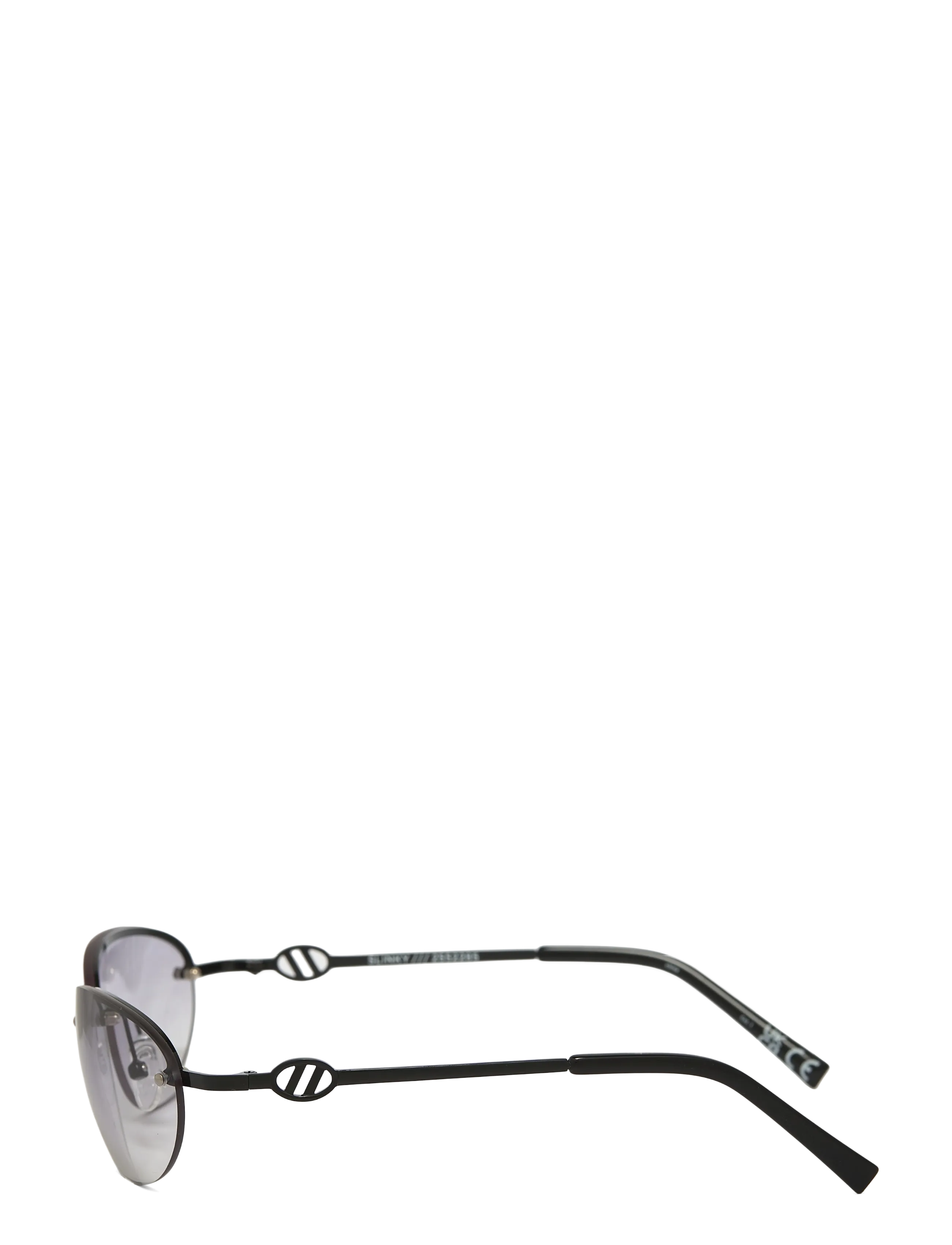 Le Specs - SLINKY - ronde - black w/ smoke grad lens - 2