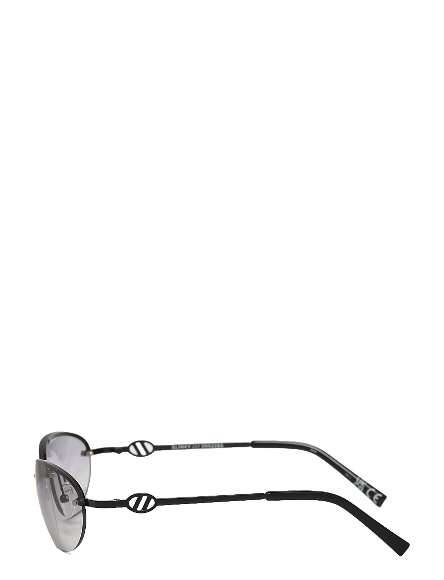 Le Specs - SLINKY - ronde - black w/ smoke grad lens - 2