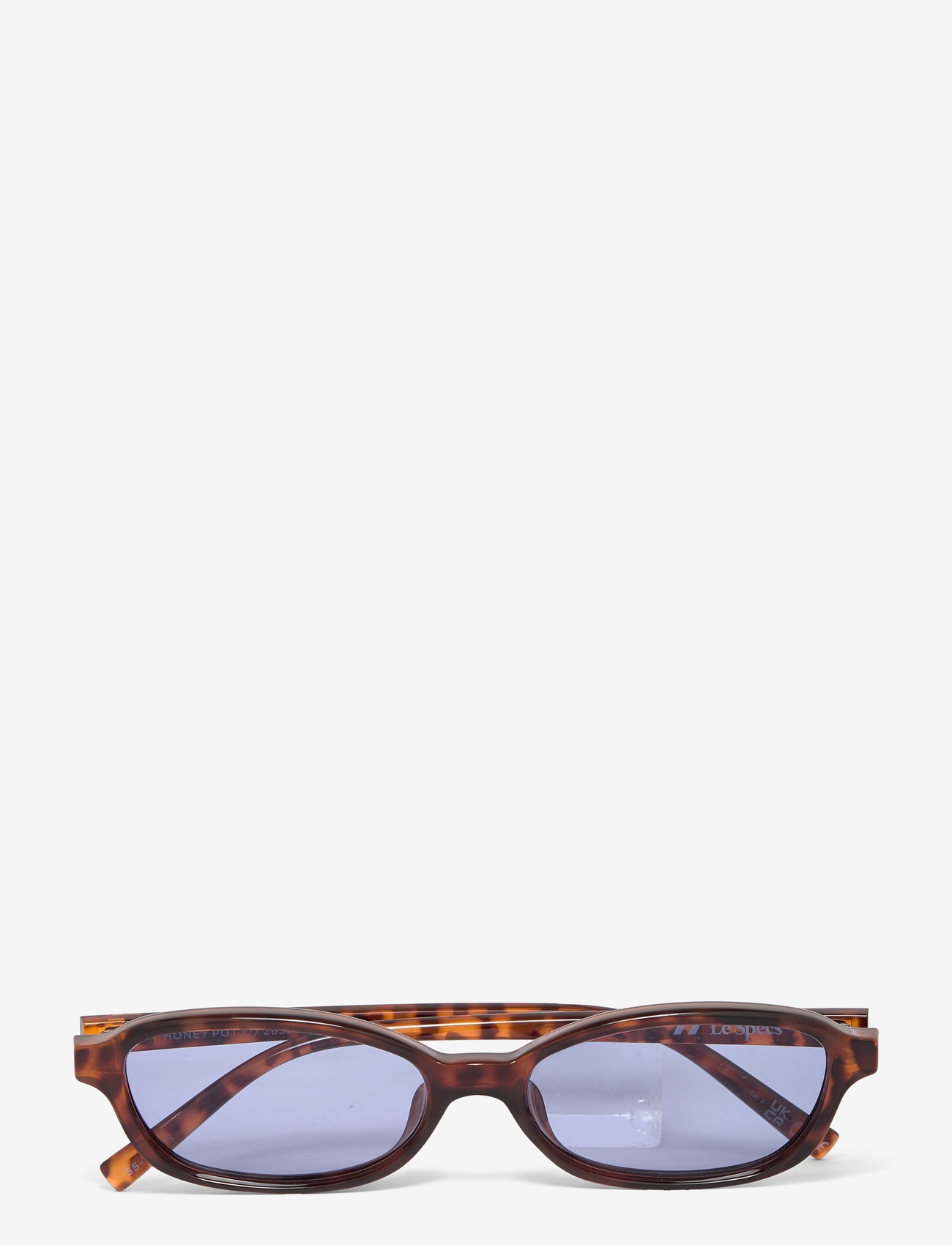 Le Specs - HONEY POT - eckige form - amber tort w/ dusty blue tint lens - 1