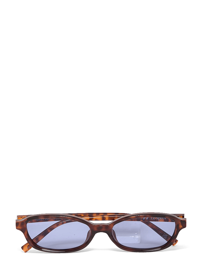 Le Specs - HONEY POT - eckige form - amber tort w/ dusty blue tint lens - 1