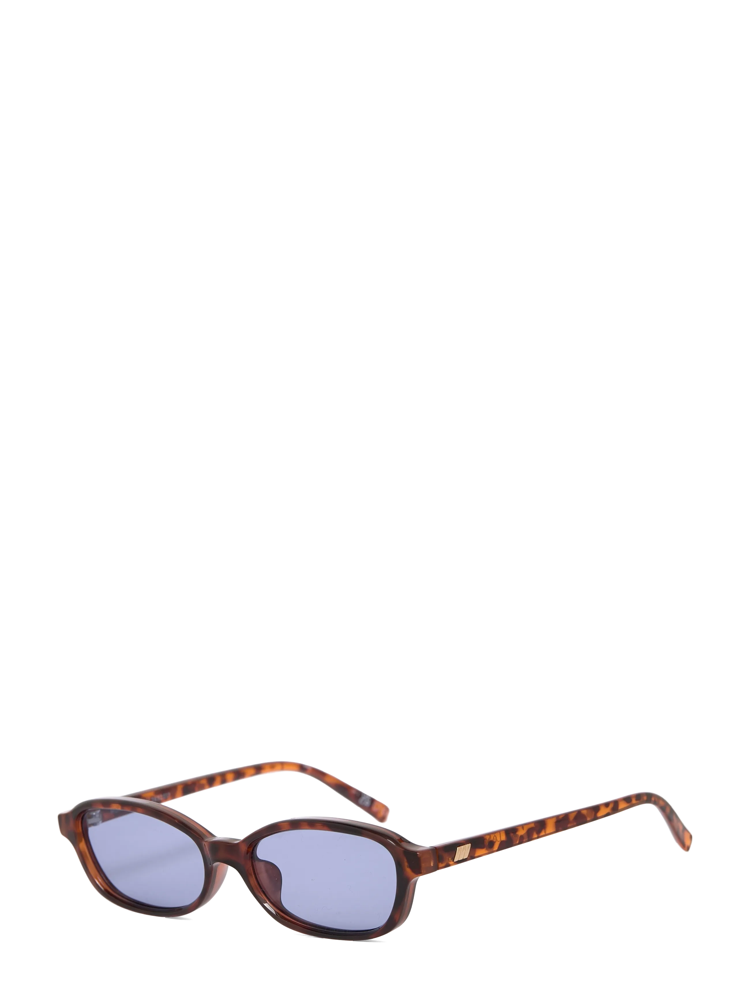 Le Specs - HONEY POT - eckiger rahmen - amber tort w/ dusty blue tint lens - 2
