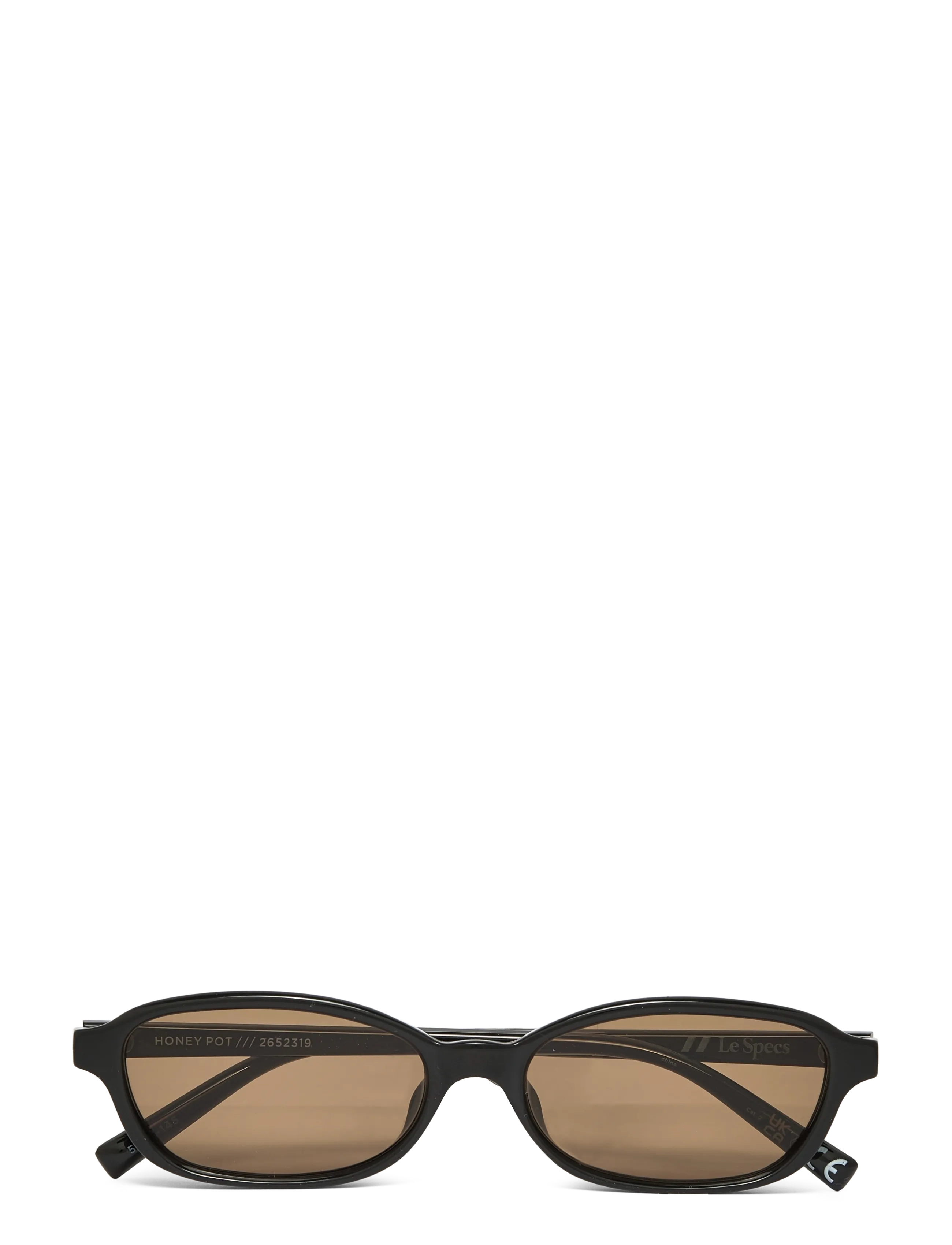 Le Specs HONEY POT - Le Specs - BLACK W/ BROWN MONO LENS / black