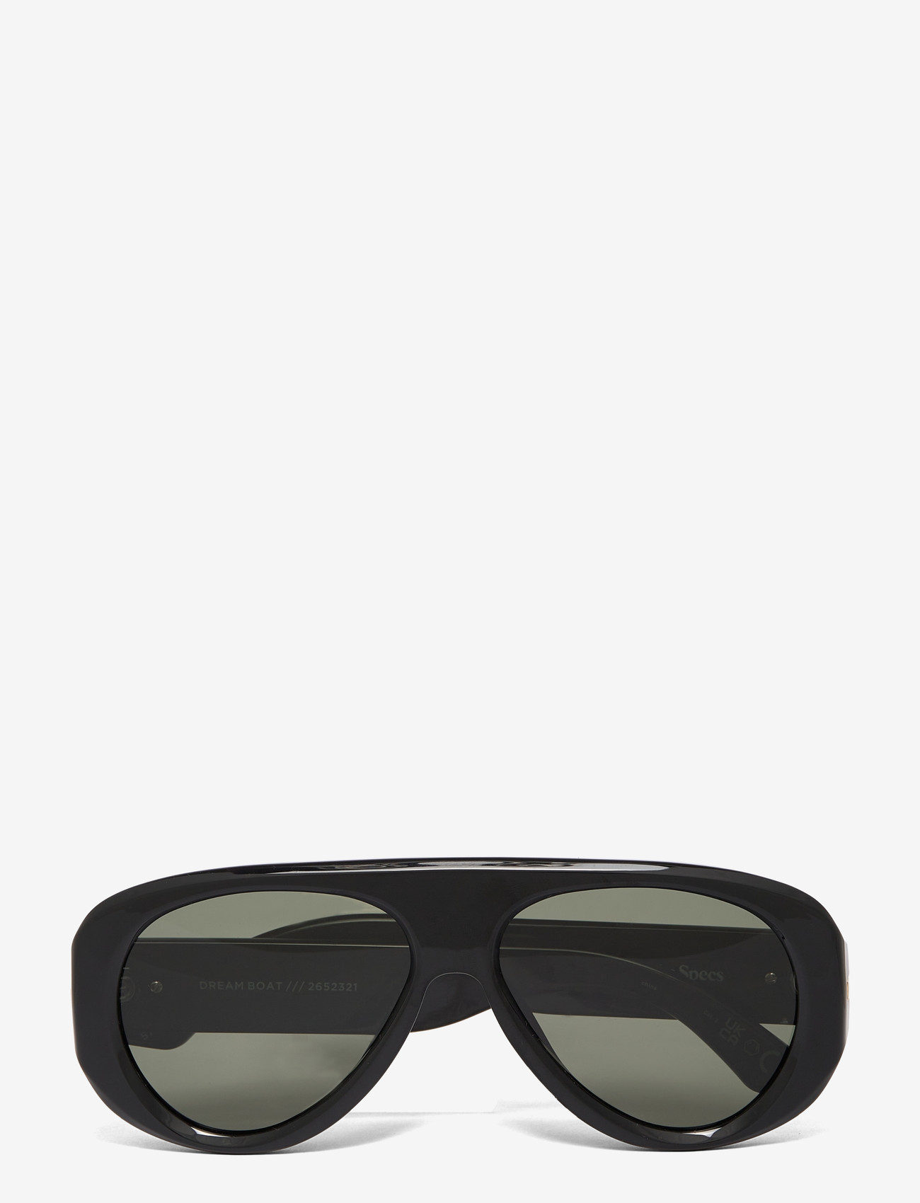 Le Specs - DREAM BOAT *POLARIZED* - pilot - black w/ khaki mono *polarized* lens - 0