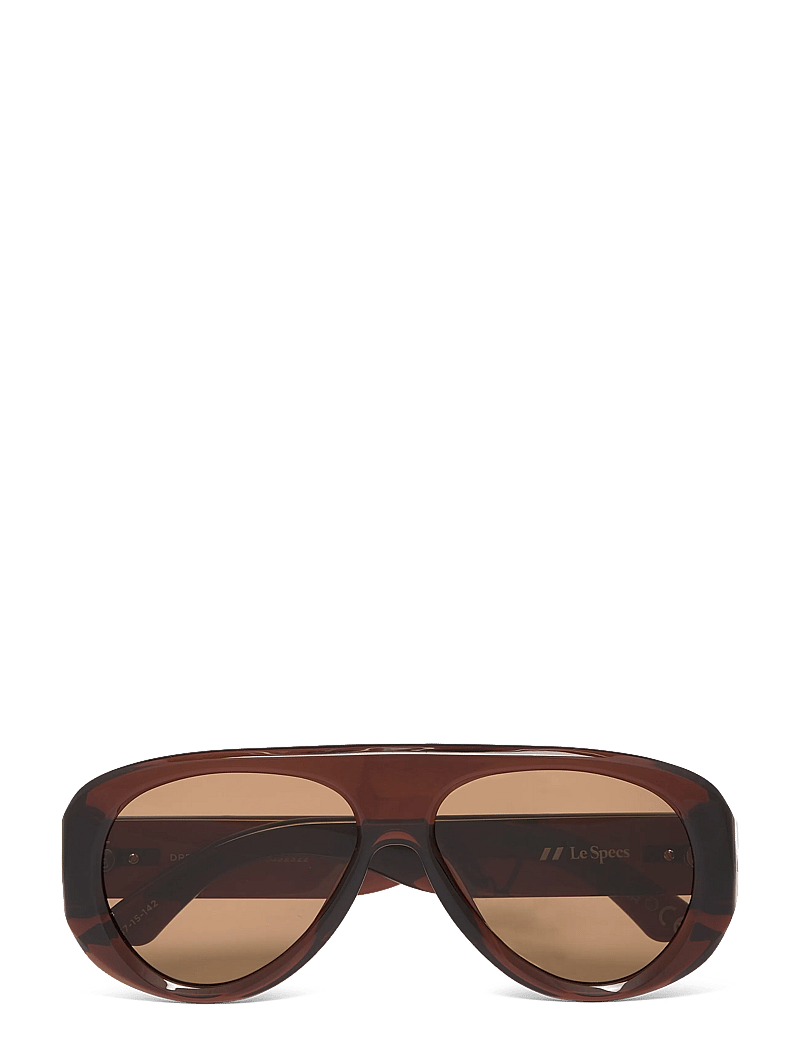 Le Specs - DREAM BOAT - pilot - cocoa w/ light brown mono lens - 0